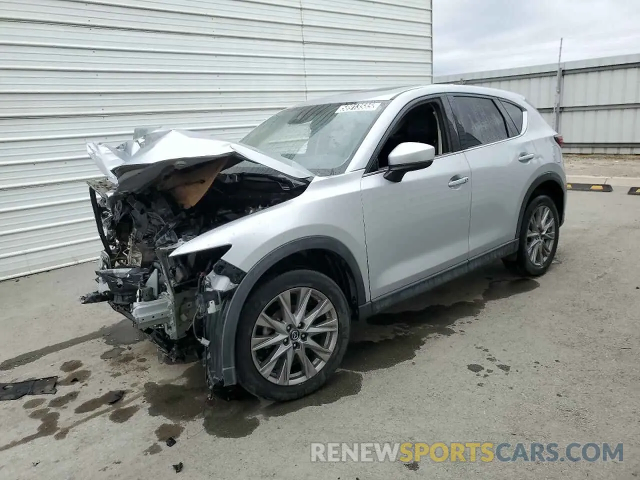 1 Photograph of a damaged car JM3KFADM7M1339081 MAZDA CX-5 2021