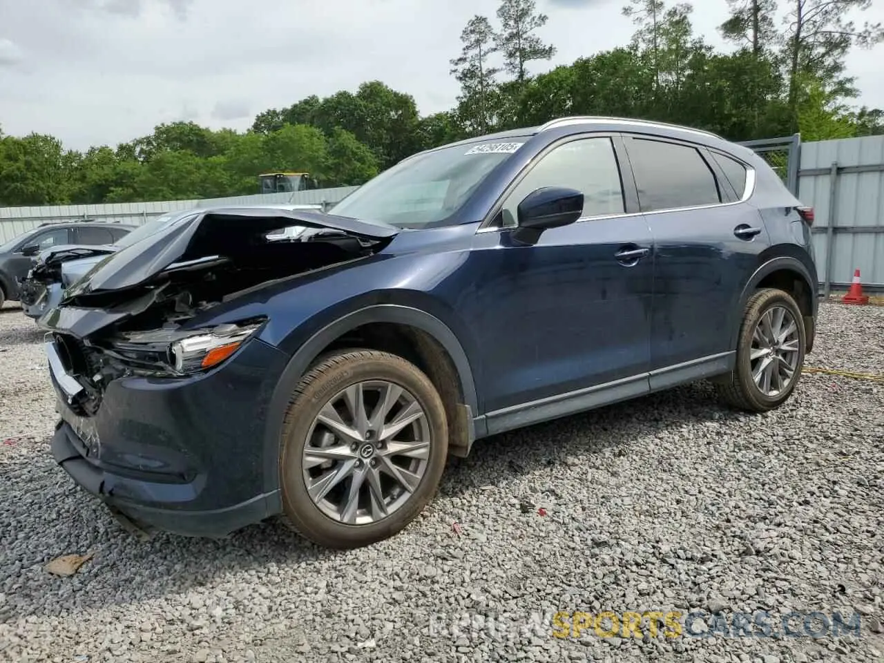 1 Photograph of a damaged car JM3KFADM8M0303938 MAZDA CX-5 2021