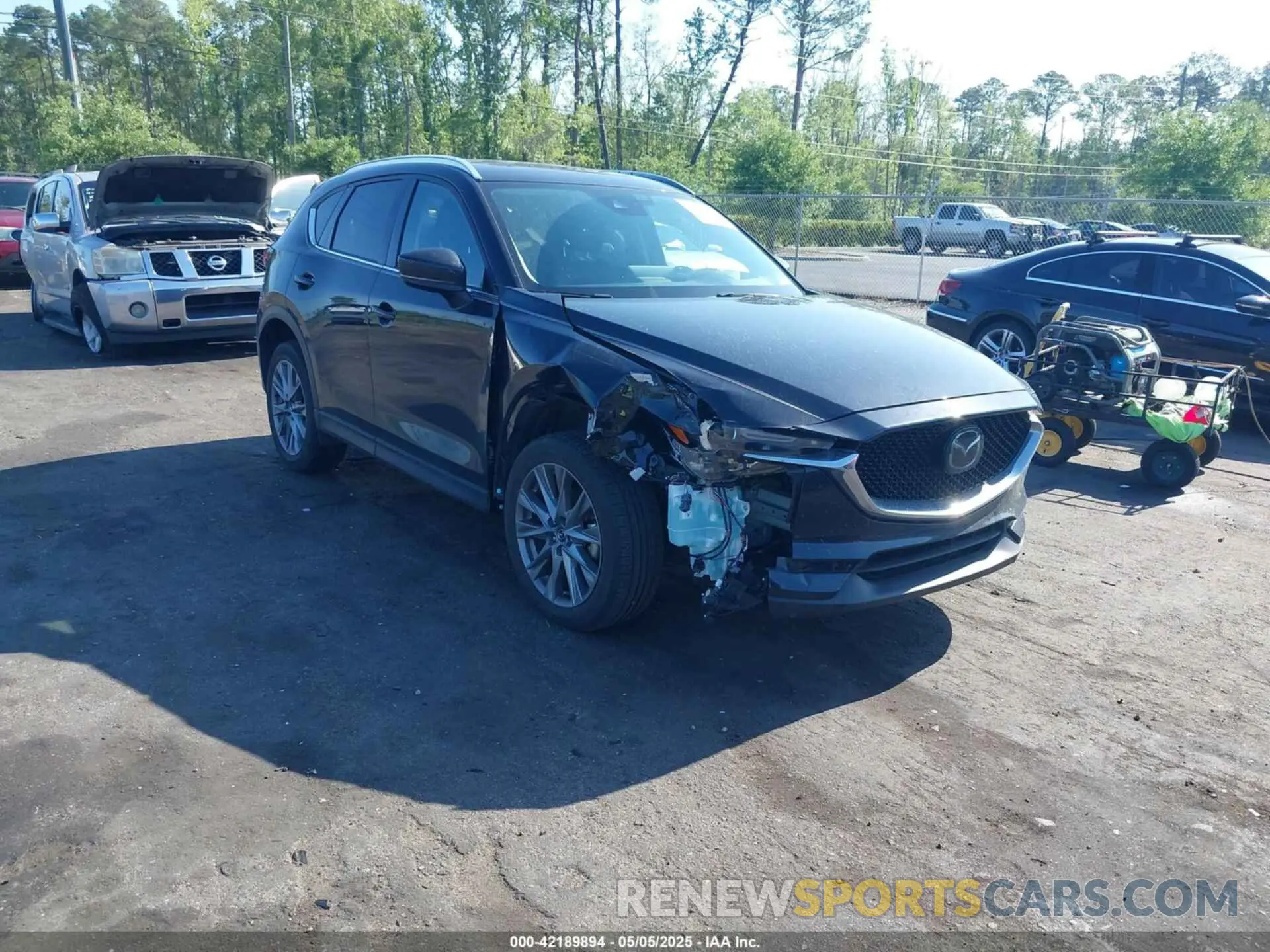 1 Photograph of a damaged car JM3KFADM8M0378204 MAZDA CX-5 2021