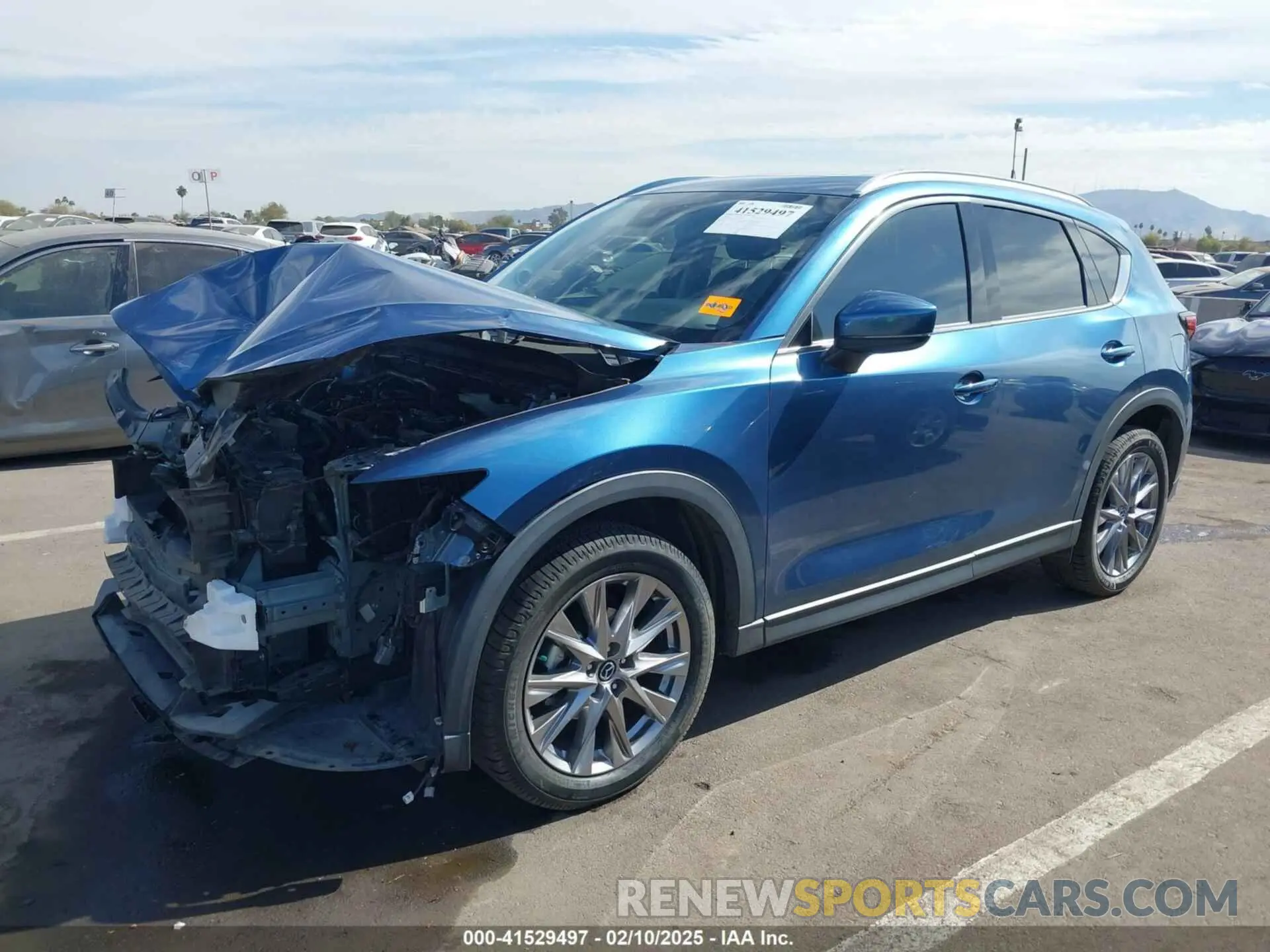 2 Photograph of a damaged car JM3KFADM9M1348851 MAZDA CX-5 2021