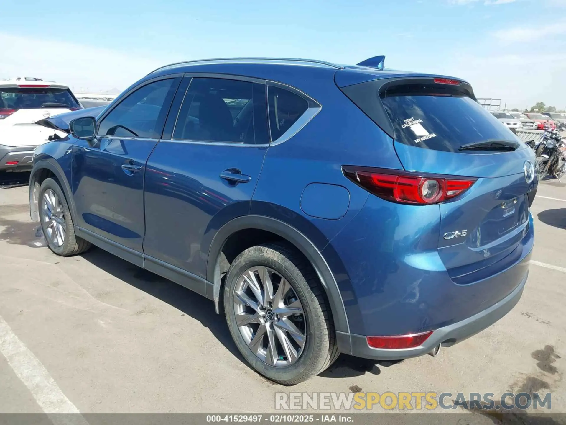 3 Photograph of a damaged car JM3KFADM9M1348851 MAZDA CX-5 2021
