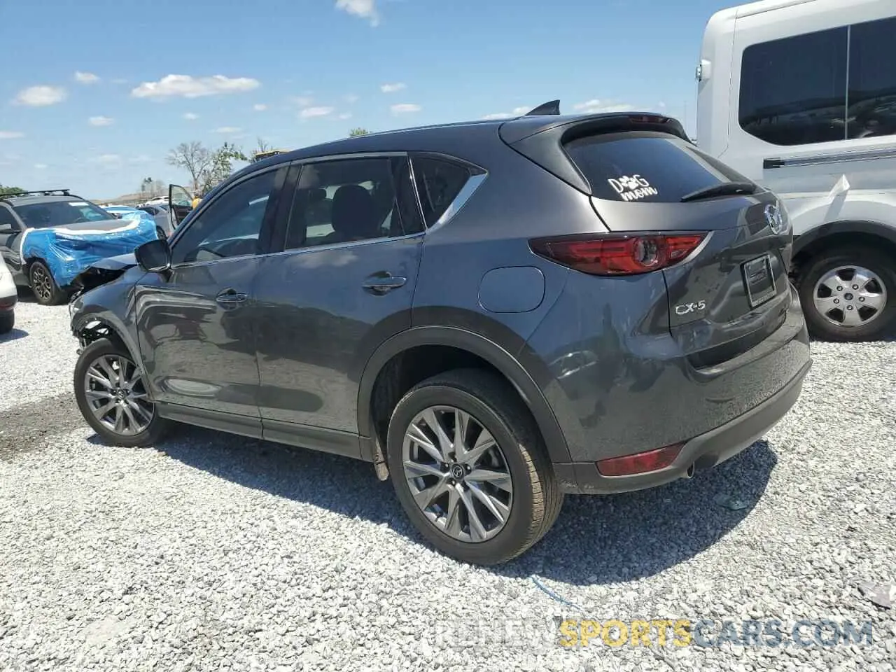 2 Photograph of a damaged car JM3KFADMXM1300565 MAZDA CX-5 2021