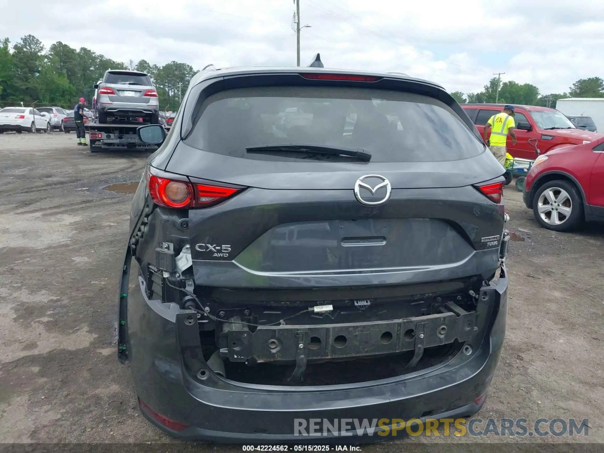 17 Photograph of a damaged car JM3KFBAY0M0358011 MAZDA CX-5 2021