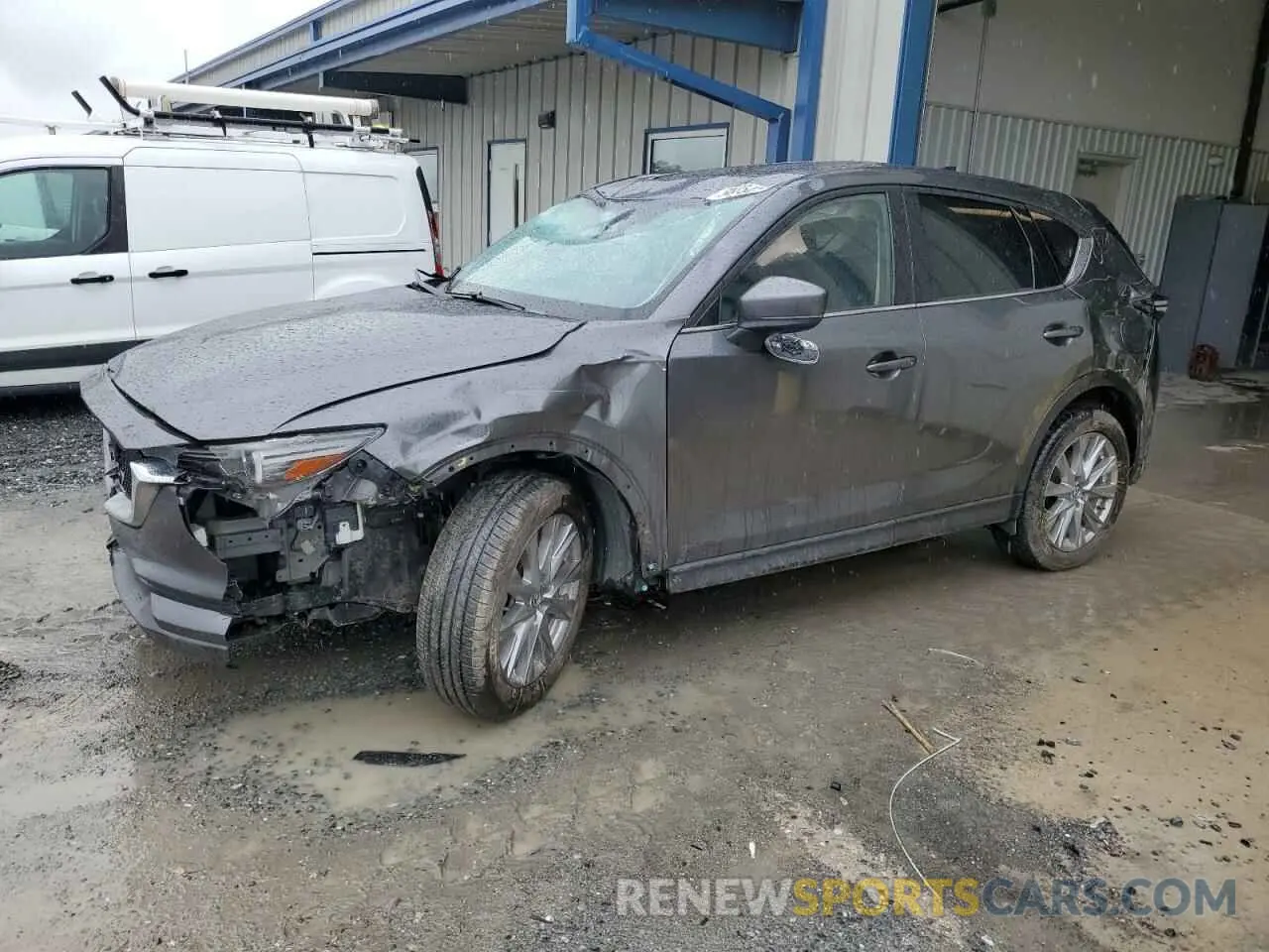 1 Photograph of a damaged car JM3KFBAY0M0428753 MAZDA CX-5 2021