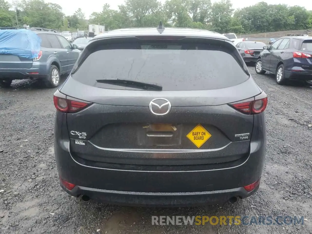 6 Photograph of a damaged car JM3KFBAY1M0303535 MAZDA CX-5 2021