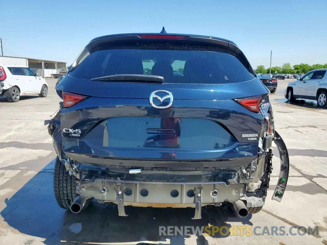 6 Photograph of a damaged car JM3KFBAY2M0418094 MAZDA CX-5 2021