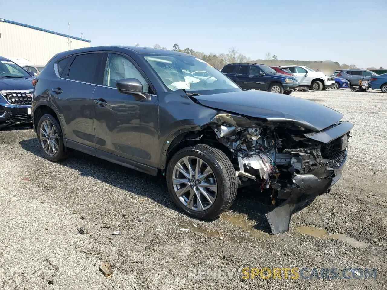 4 Photograph of a damaged car JM3KFBAY4M0430862 MAZDA CX-5 2021