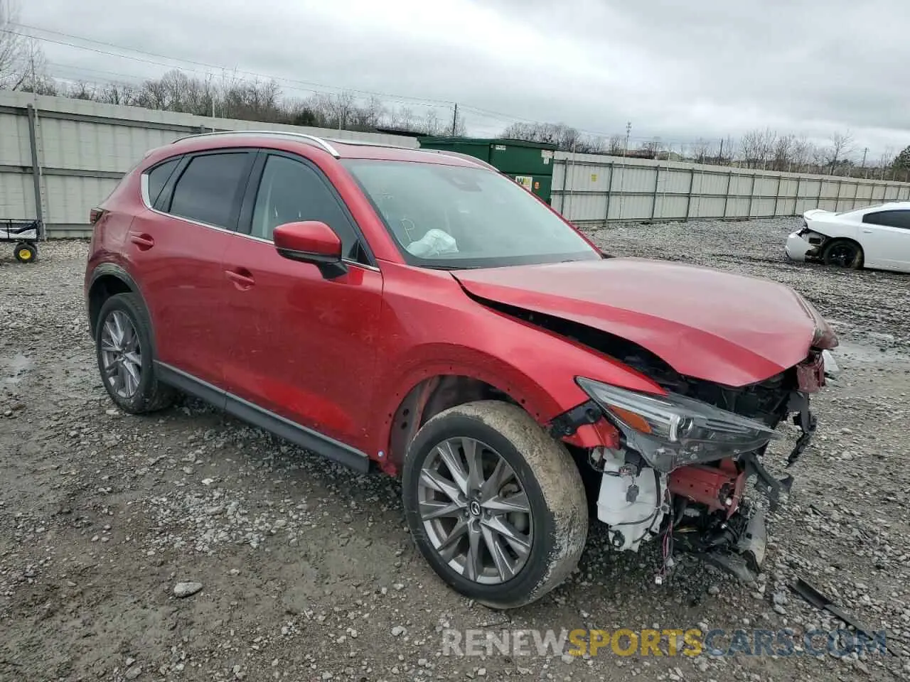 4 Photograph of a damaged car JM3KFBAY5M0313517 MAZDA CX-5 2021