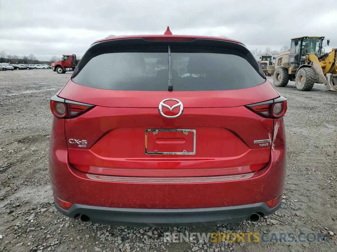 6 Photograph of a damaged car JM3KFBAY5M0313517 MAZDA CX-5 2021