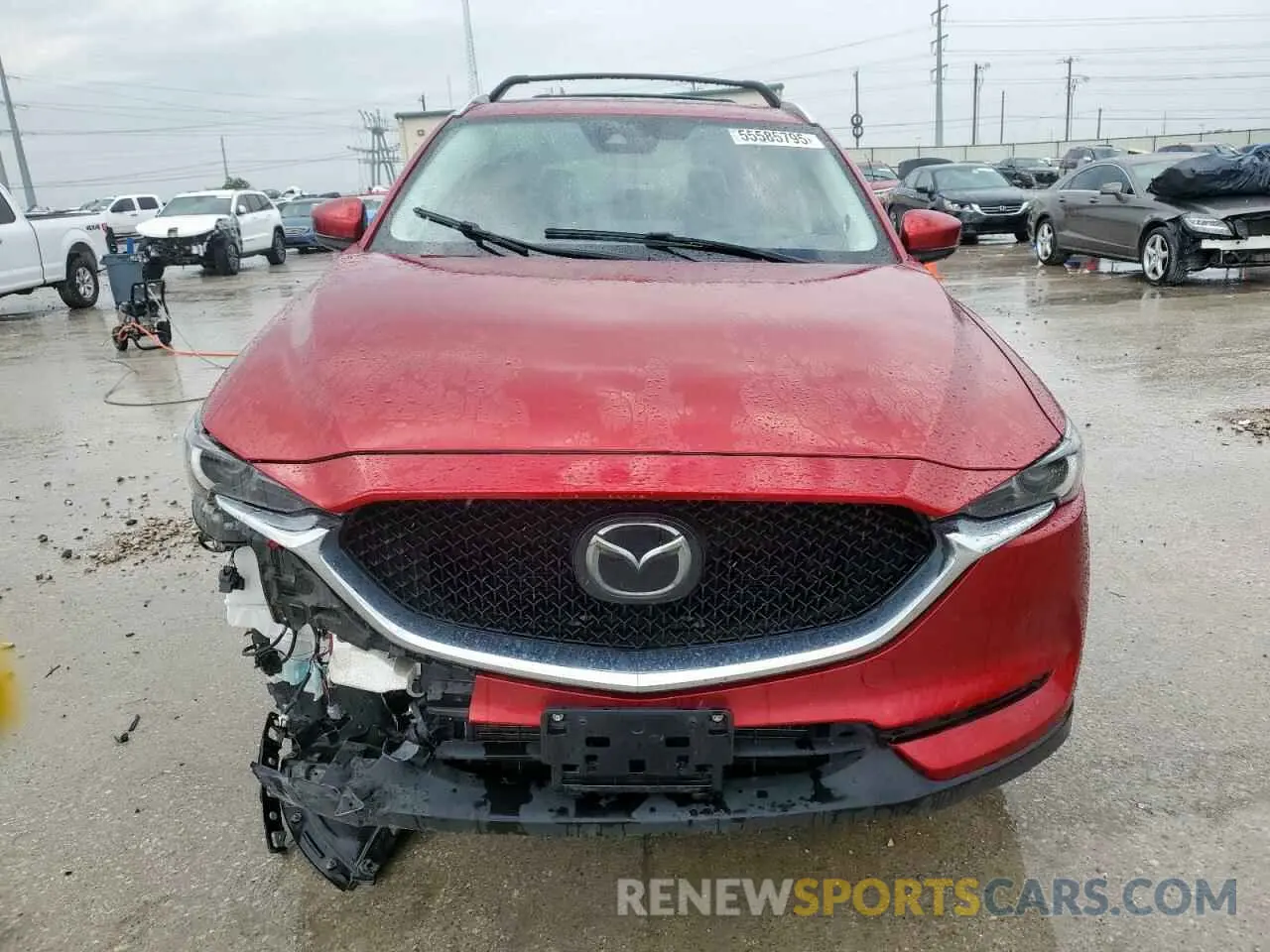 5 Photograph of a damaged car JM3KFBAY7M0326365 MAZDA CX-5 2021