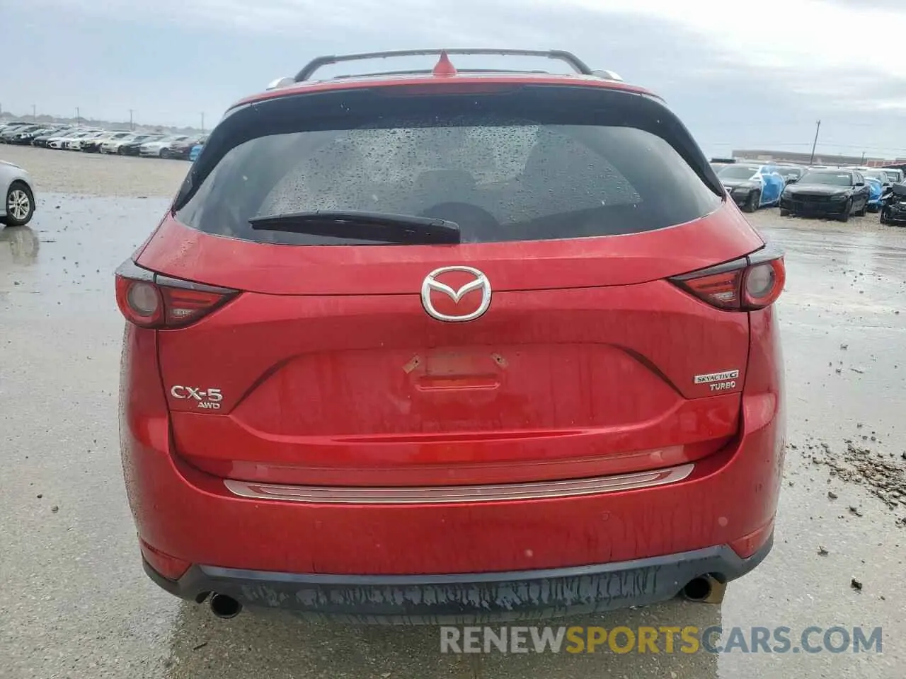 6 Photograph of a damaged car JM3KFBAY7M0326365 MAZDA CX-5 2021