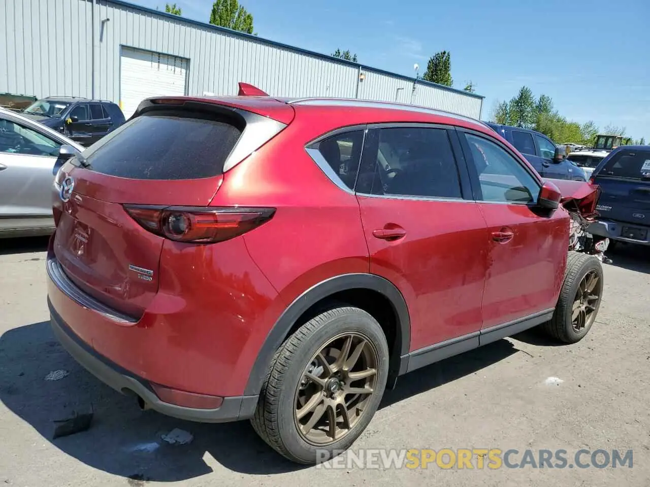 3 Photograph of a damaged car JM3KFBAY7M0434422 MAZDA CX-5 2021