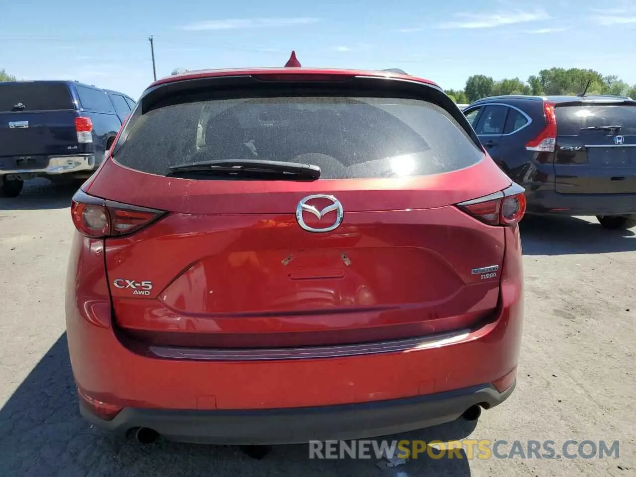 6 Photograph of a damaged car JM3KFBAY7M0434422 MAZDA CX-5 2021