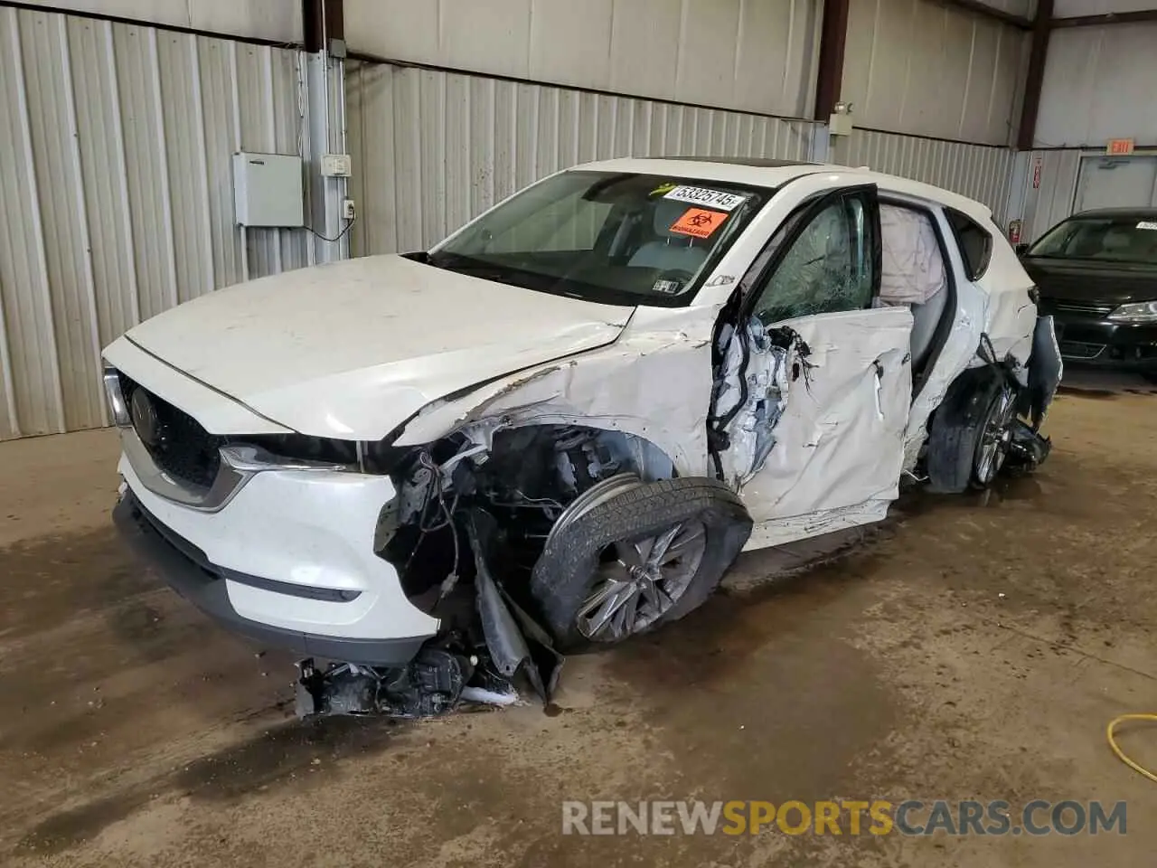 1 Photograph of a damaged car JM3KFBAY7M0465833 MAZDA CX-5 2021