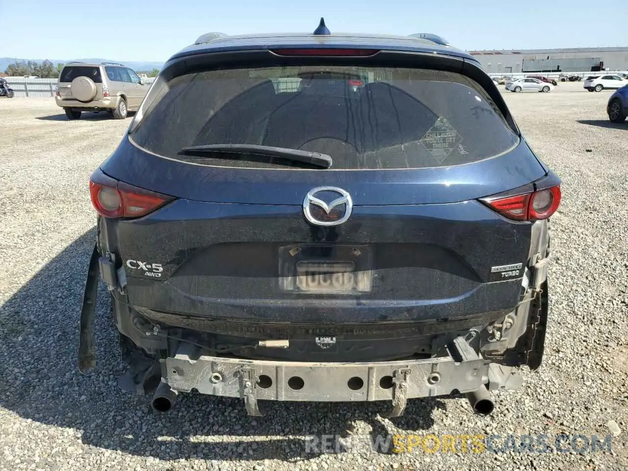 6 Photograph of a damaged car JM3KFBAY9M0434664 MAZDA CX-5 2021