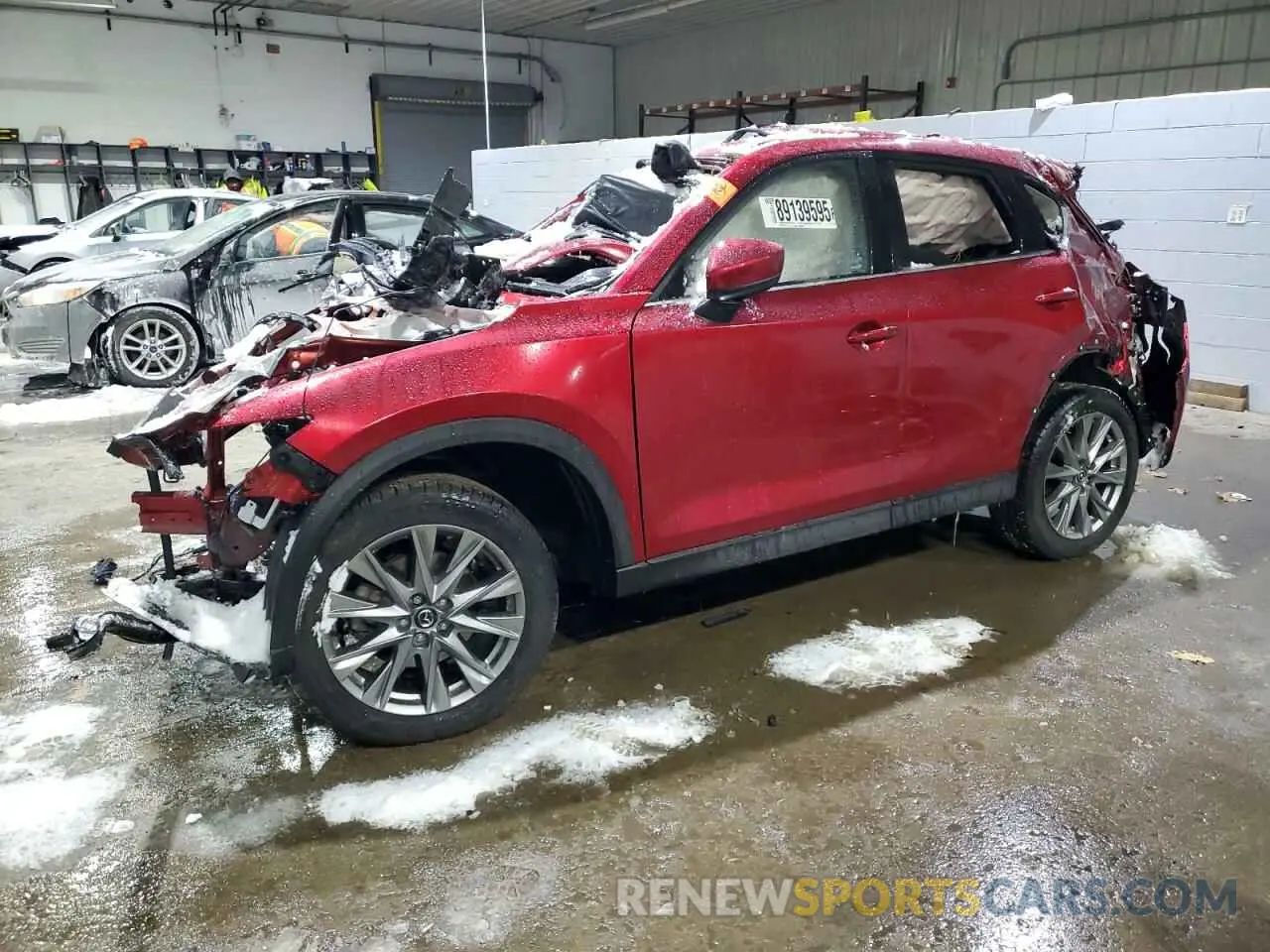 1 Photograph of a damaged car JM3KFBAY9M0457359 MAZDA CX-5 2021