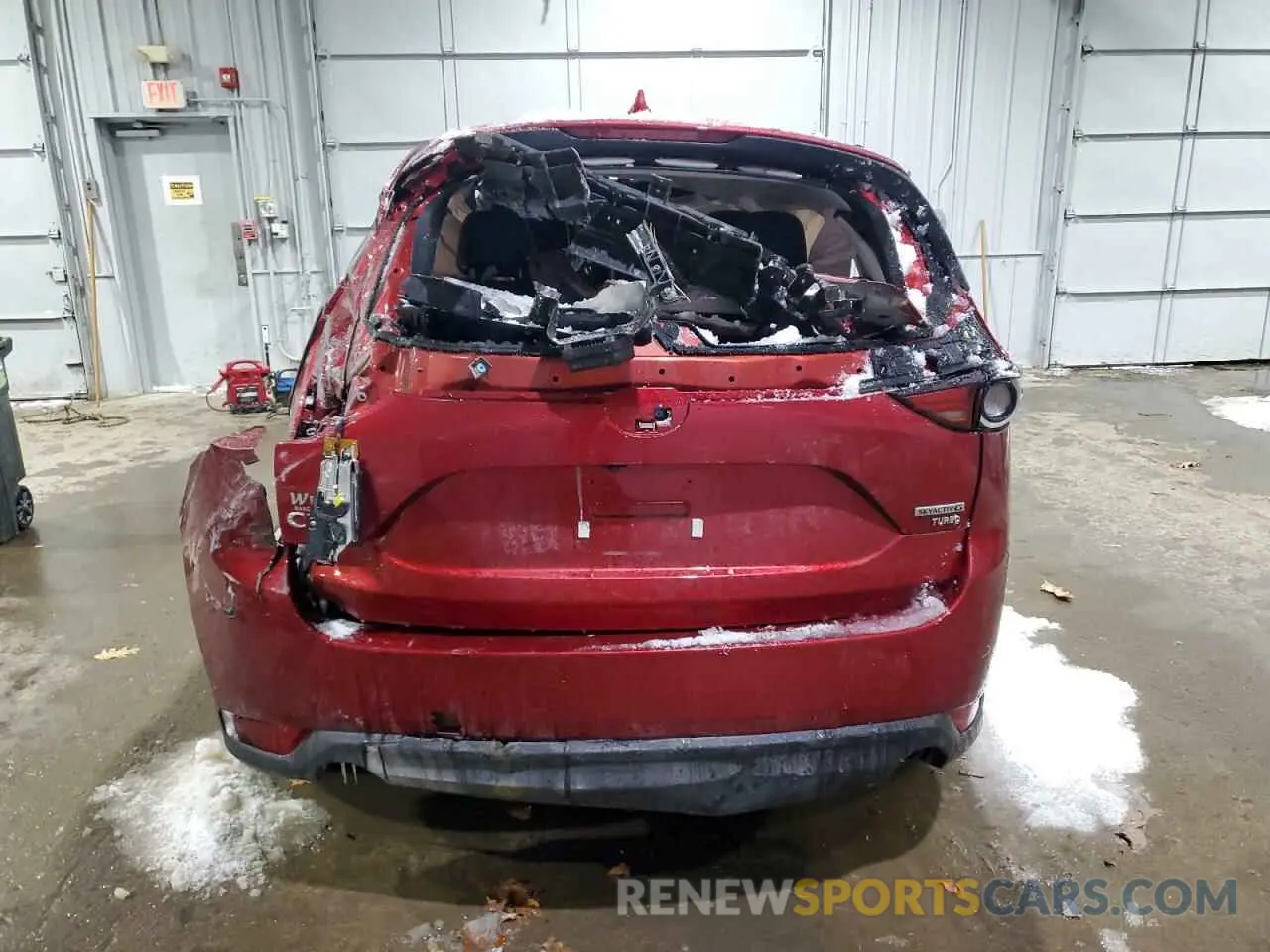 6 Photograph of a damaged car JM3KFBAY9M0457359 MAZDA CX-5 2021