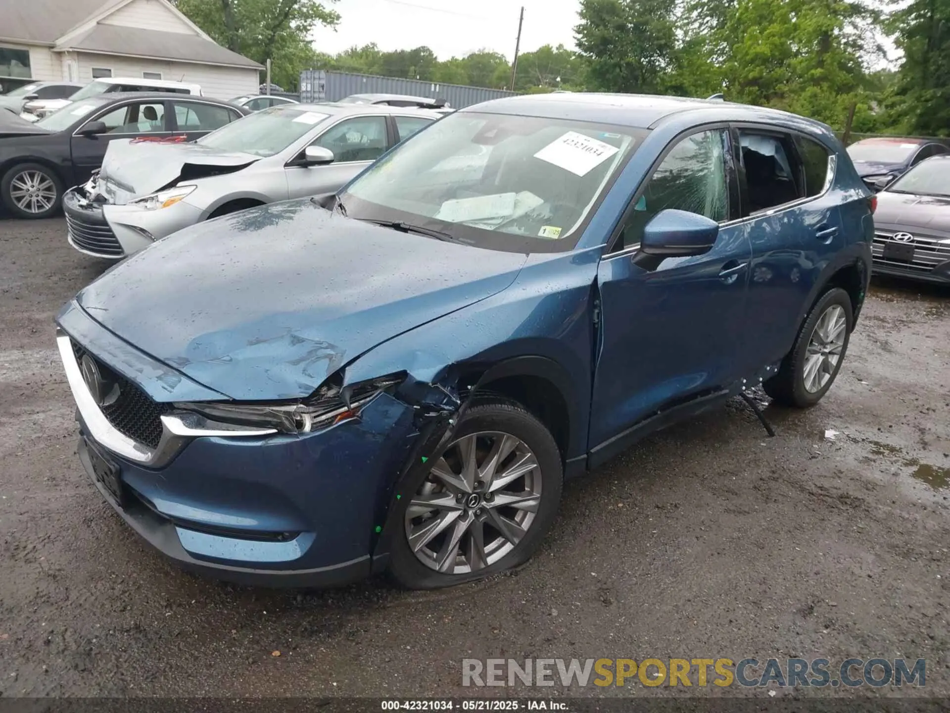 2 Photograph of a damaged car JM3KFBAYXM0301444 MAZDA CX-5 2021