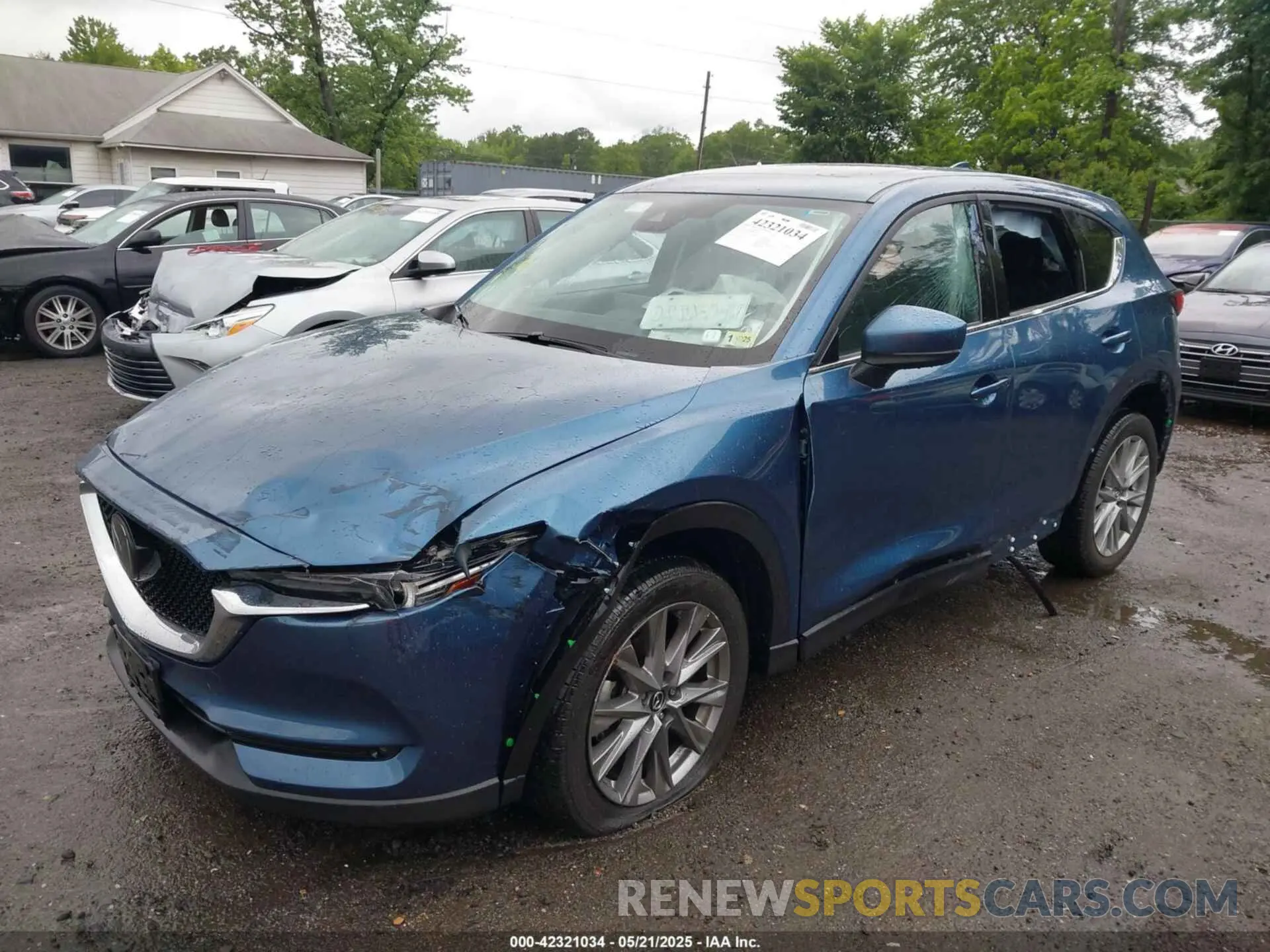 6 Photograph of a damaged car JM3KFBAYXM0301444 MAZDA CX-5 2021