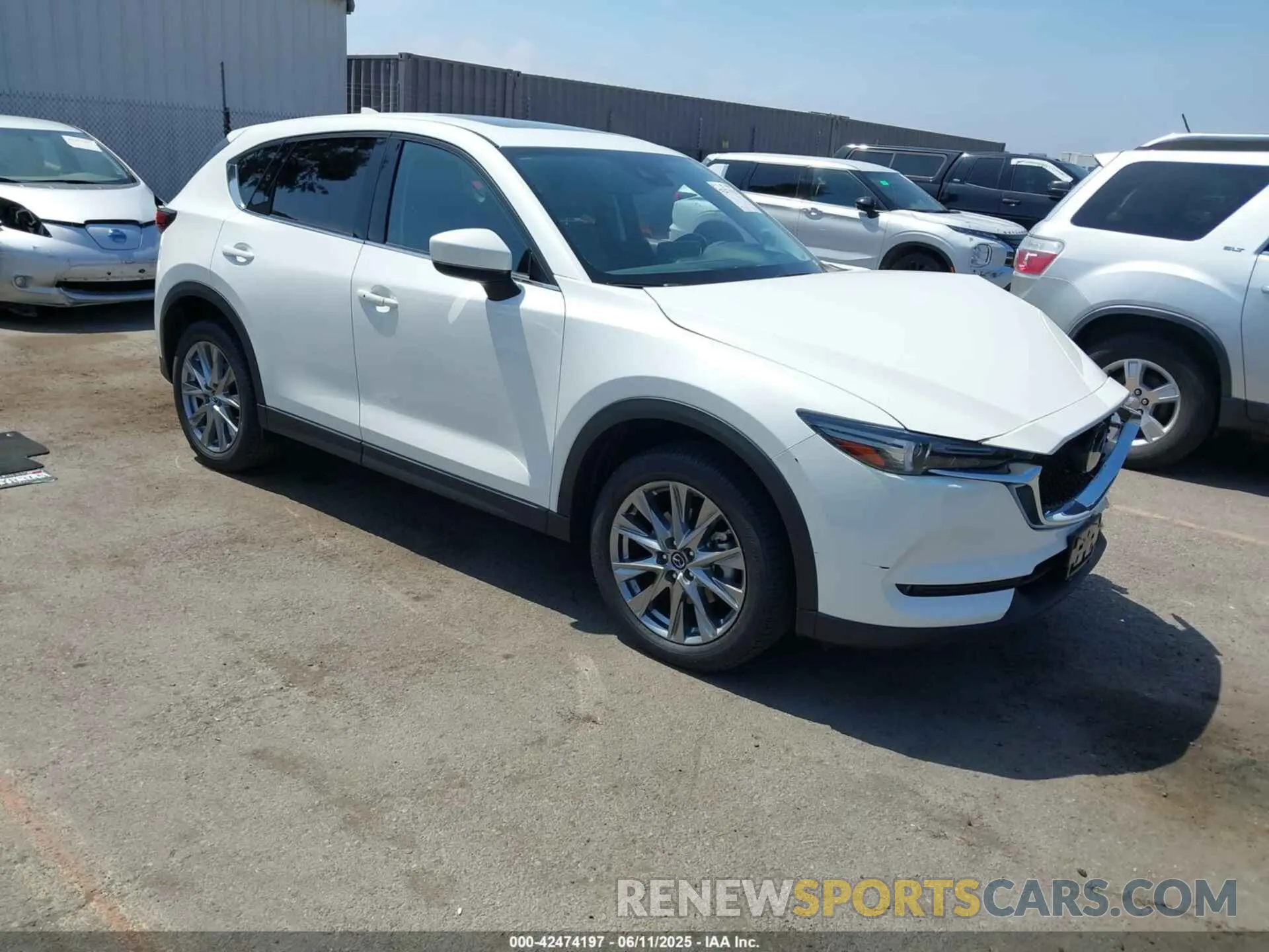 1 Photograph of a damaged car JM3KFBAYXM0405710 MAZDA CX-5 2021