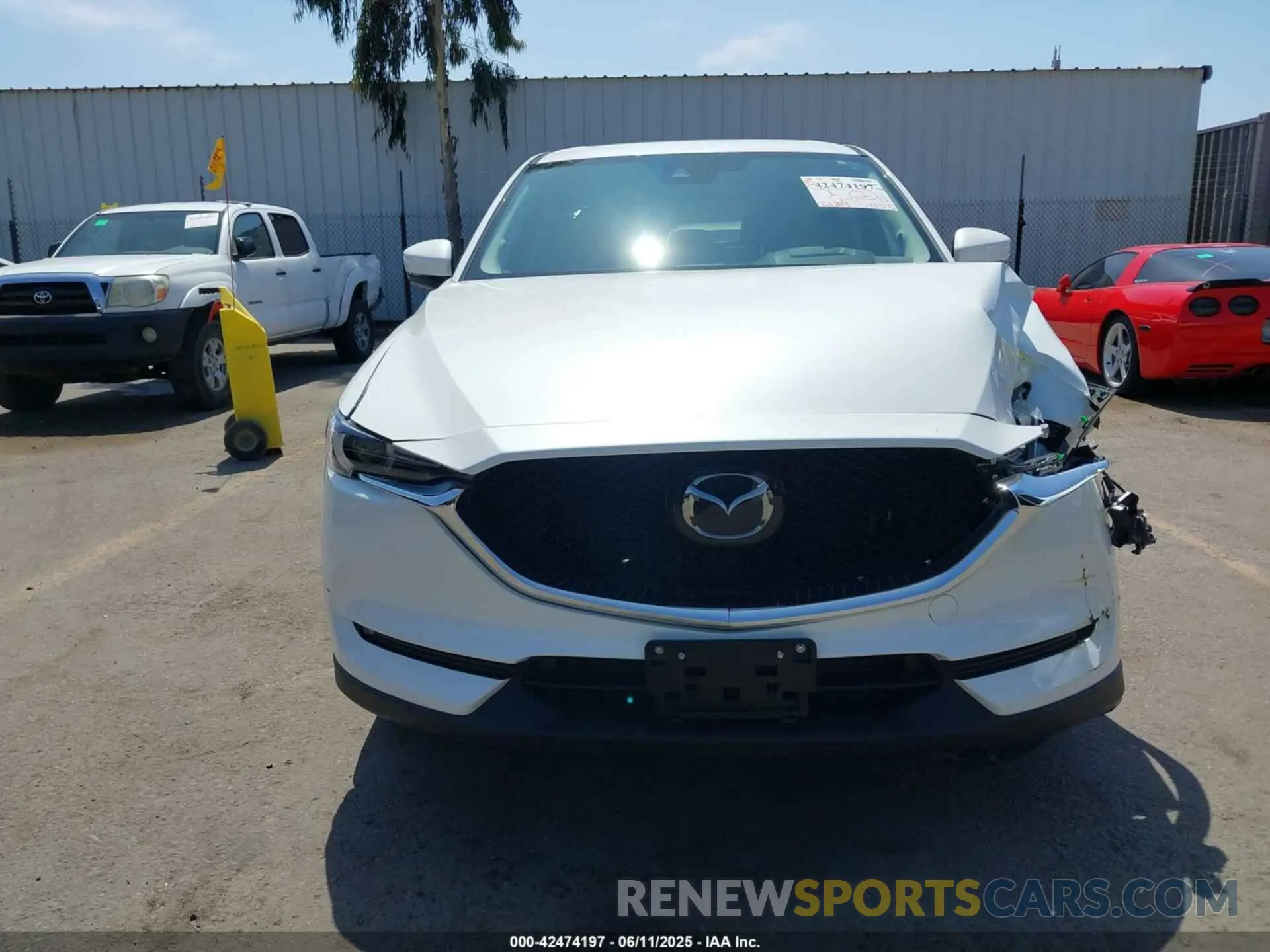 12 Photograph of a damaged car JM3KFBAYXM0405710 MAZDA CX-5 2021