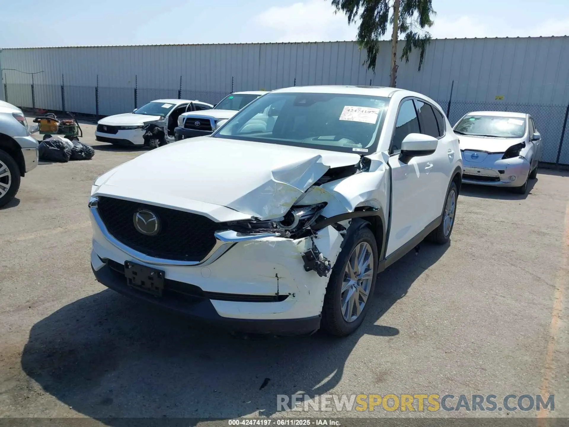 6 Photograph of a damaged car JM3KFBAYXM0405710 MAZDA CX-5 2021