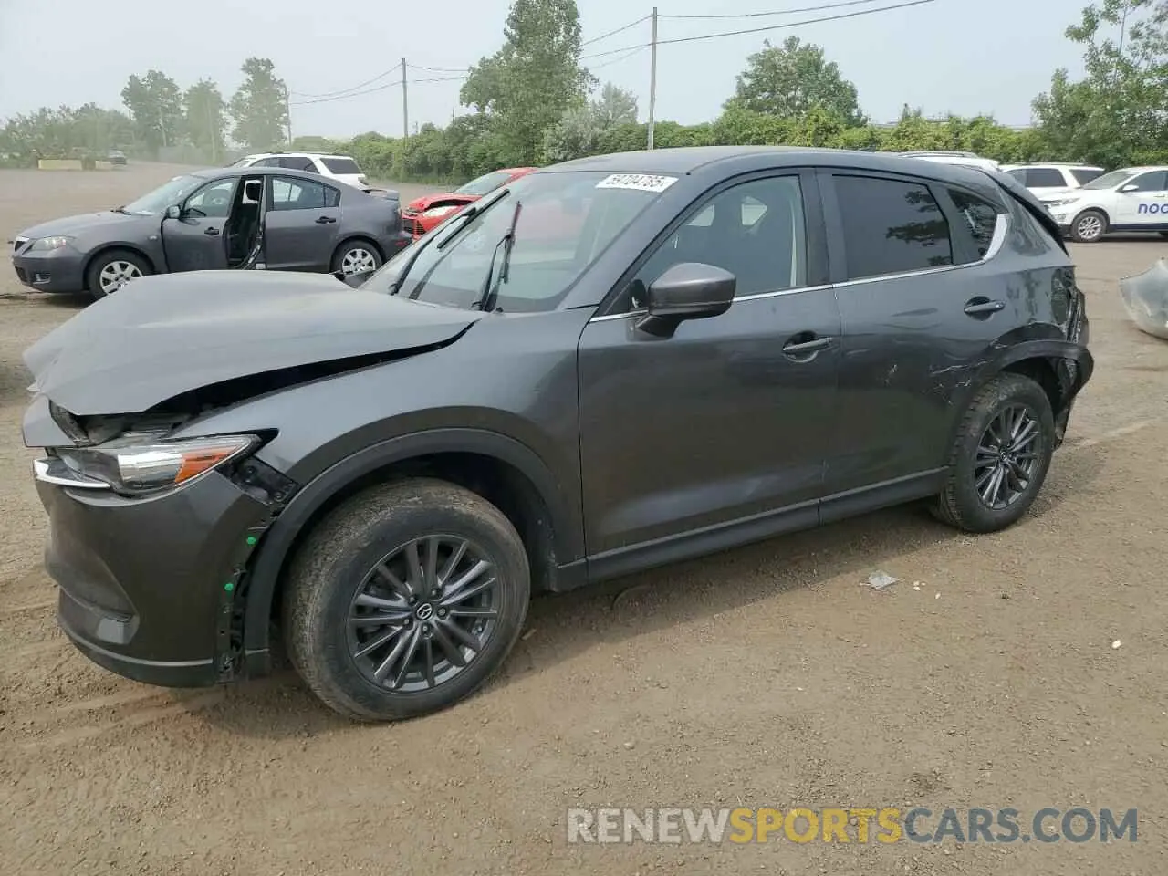 1 Photograph of a damaged car JM3KFBBL5M0112249 MAZDA CX-5 2021