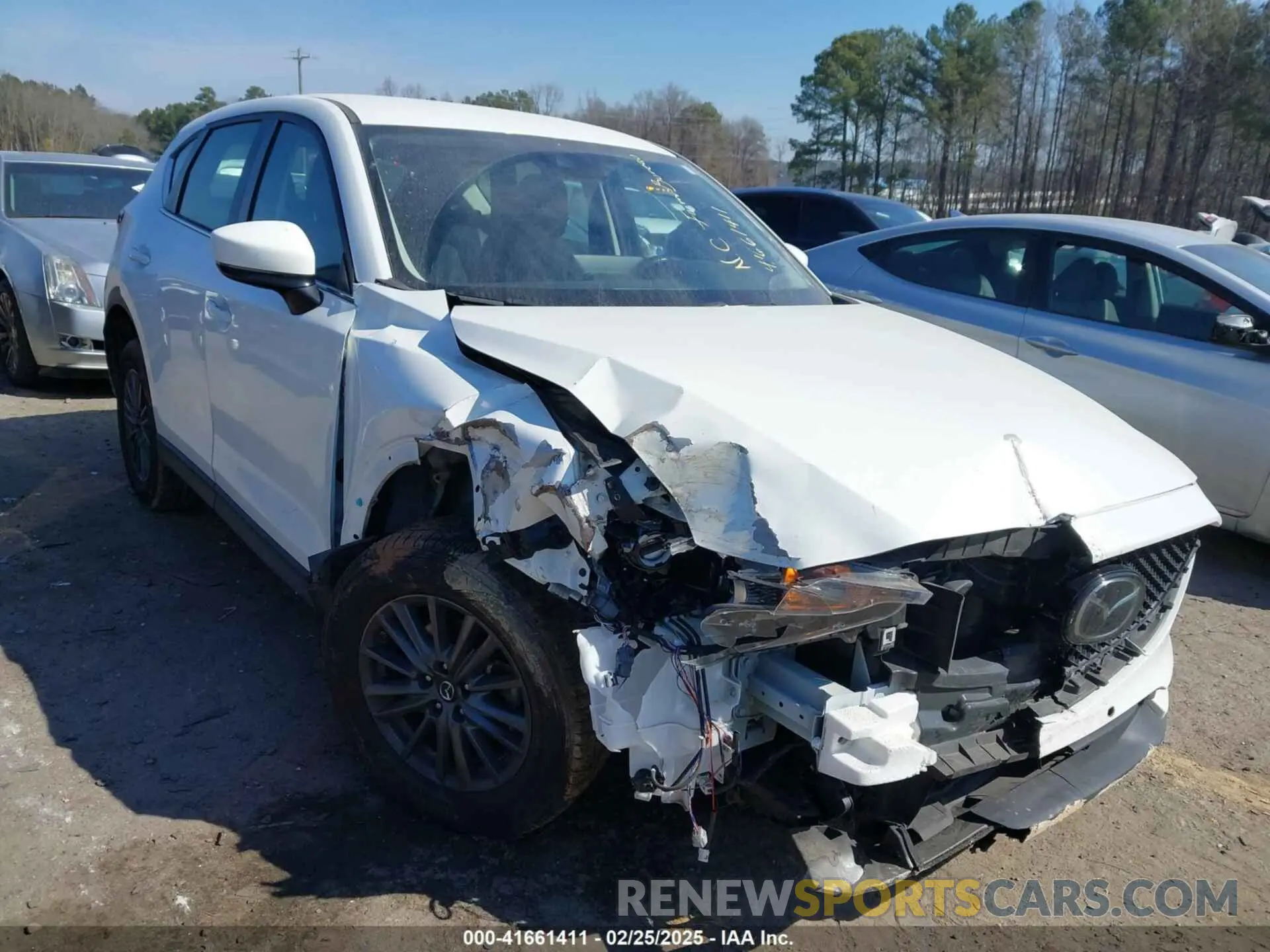 1 Photograph of a damaged car JM3KFBBM3M0408394 MAZDA CX-5 2021