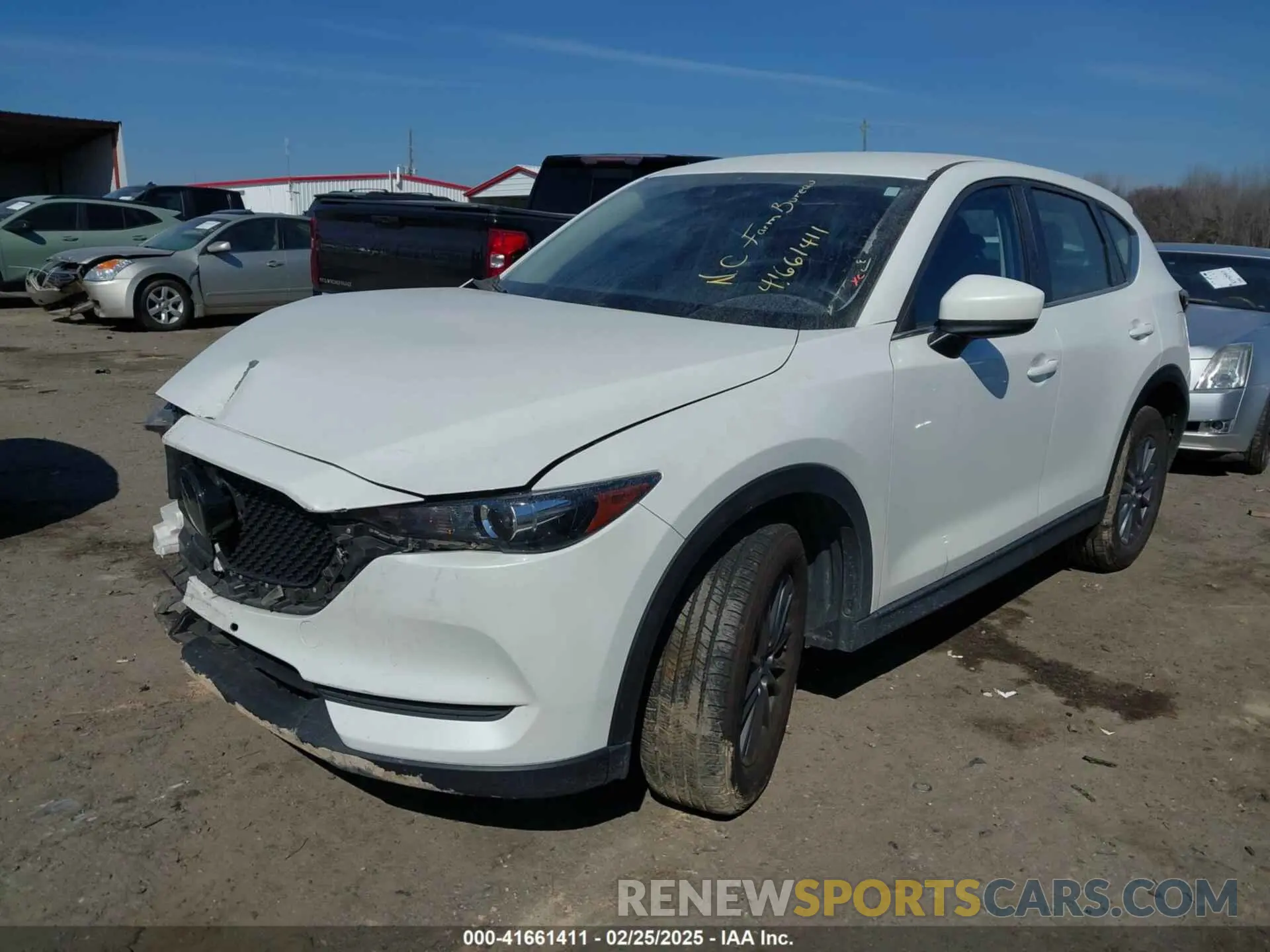 2 Photograph of a damaged car JM3KFBBM3M0408394 MAZDA CX-5 2021
