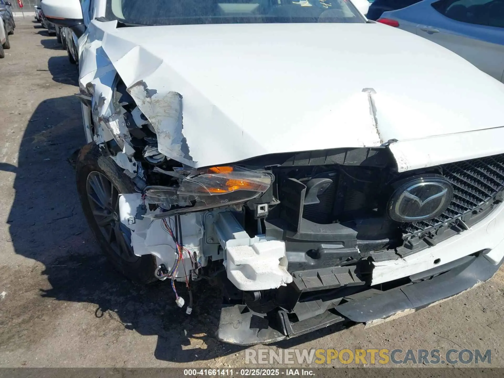 6 Photograph of a damaged car JM3KFBBM3M0408394 MAZDA CX-5 2021