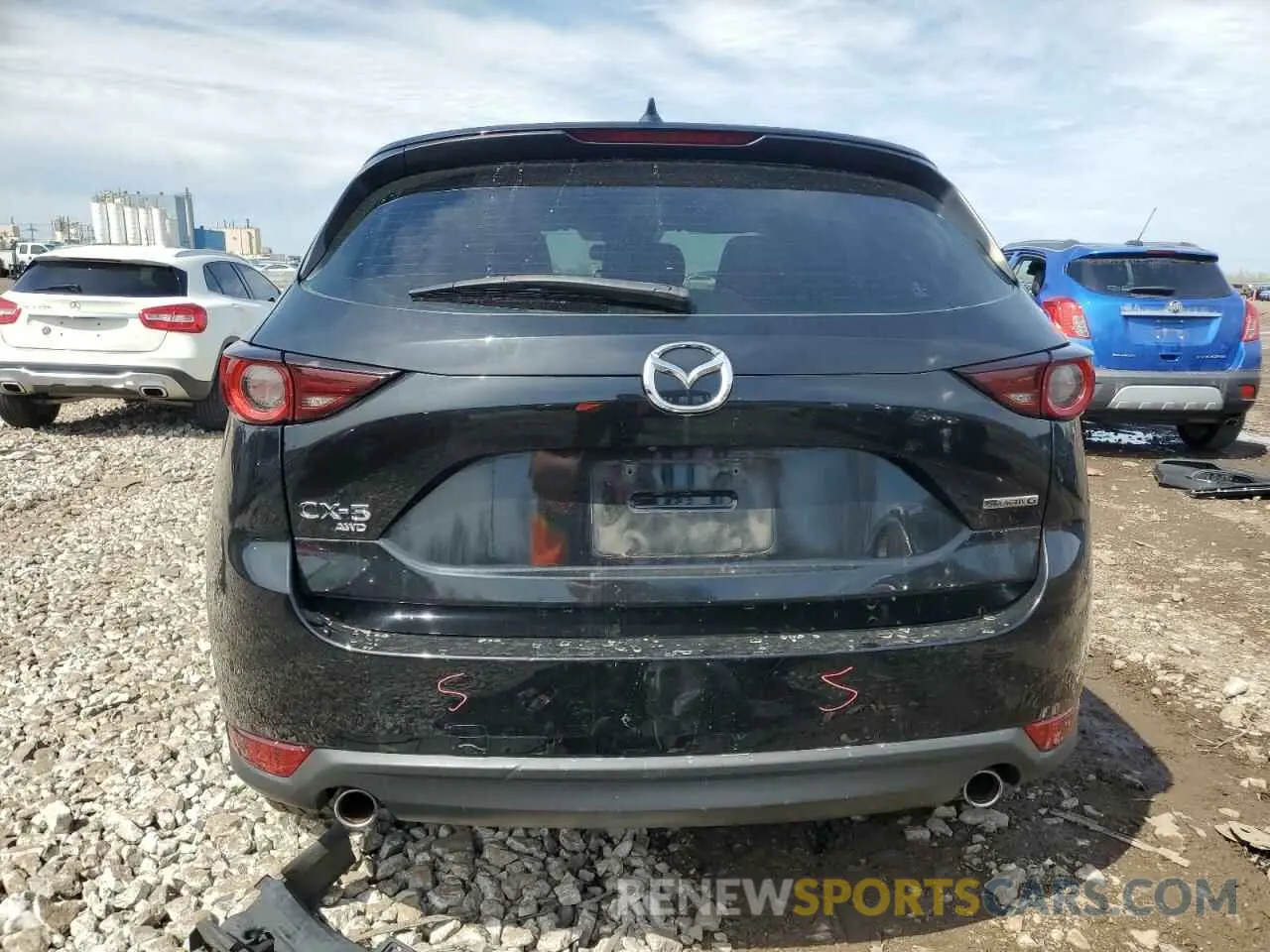 6 Photograph of a damaged car JM3KFBBM3M1331391 MAZDA CX-5 2021