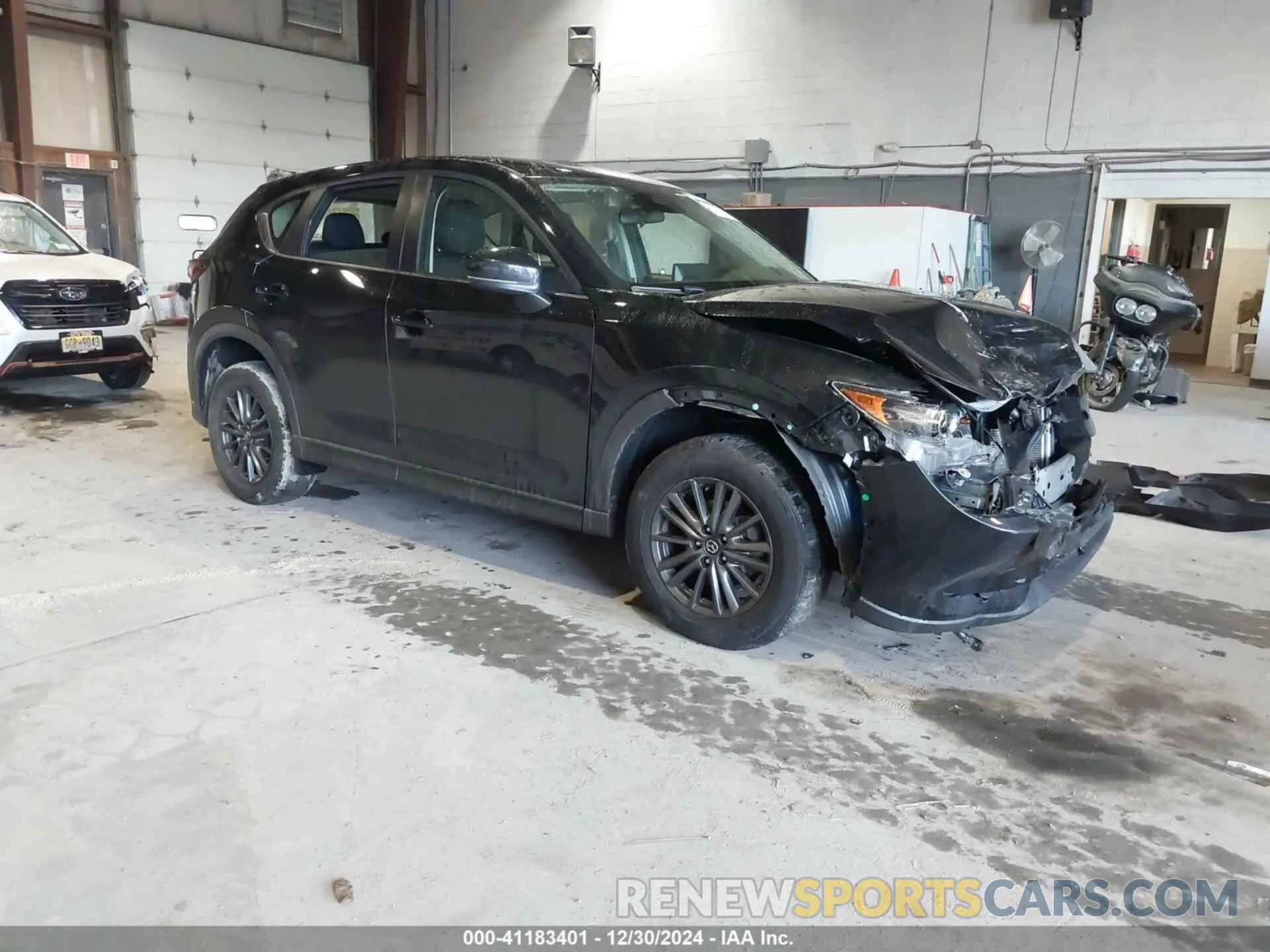 1 Photograph of a damaged car JM3KFBBM4M0334922 MAZDA CX-5 2021