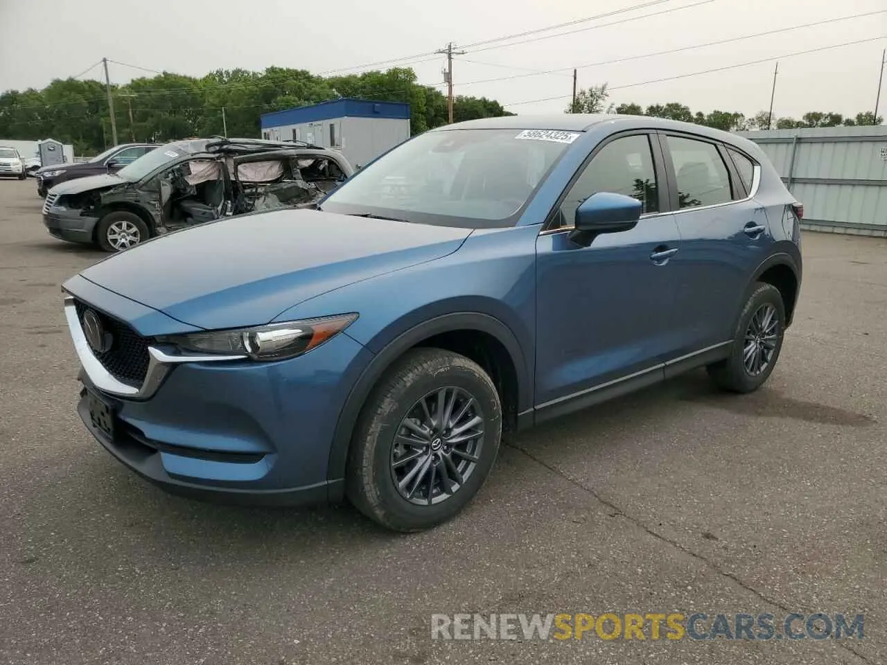 1 Photograph of a damaged car JM3KFBBM7M0403604 MAZDA CX-5 2021