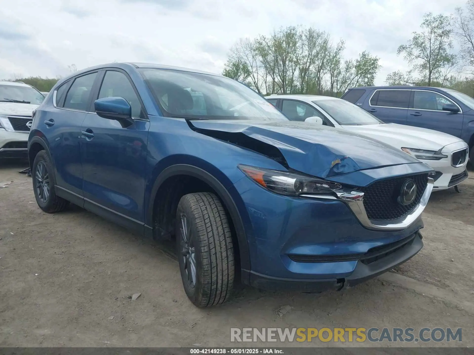 1 Photograph of a damaged car JM3KFBBM8M0353831 MAZDA CX-5 2021