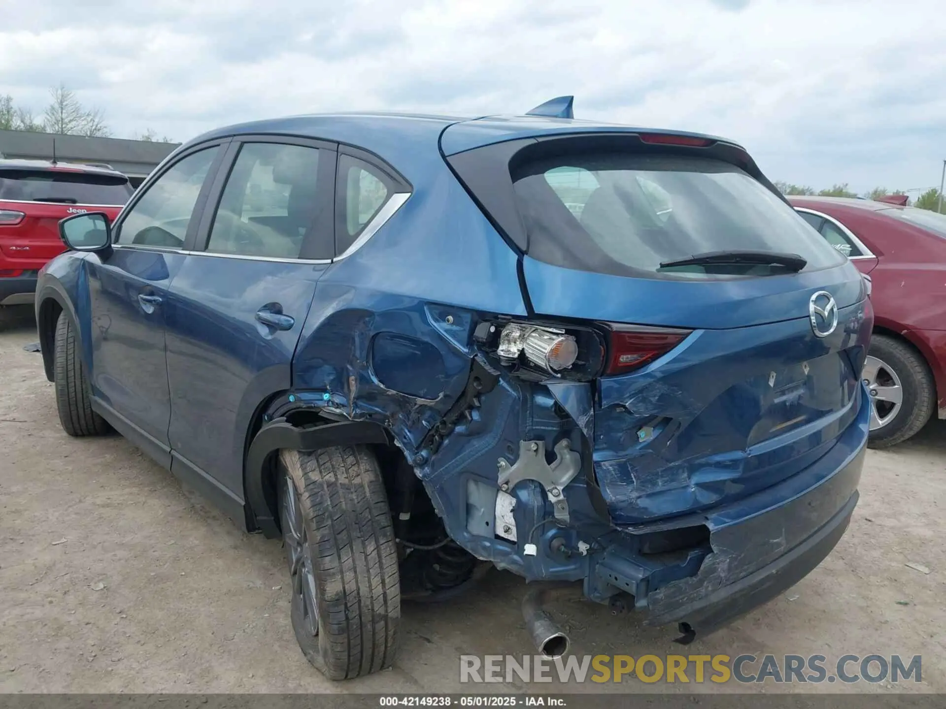 3 Photograph of a damaged car JM3KFBBM8M0353831 MAZDA CX-5 2021