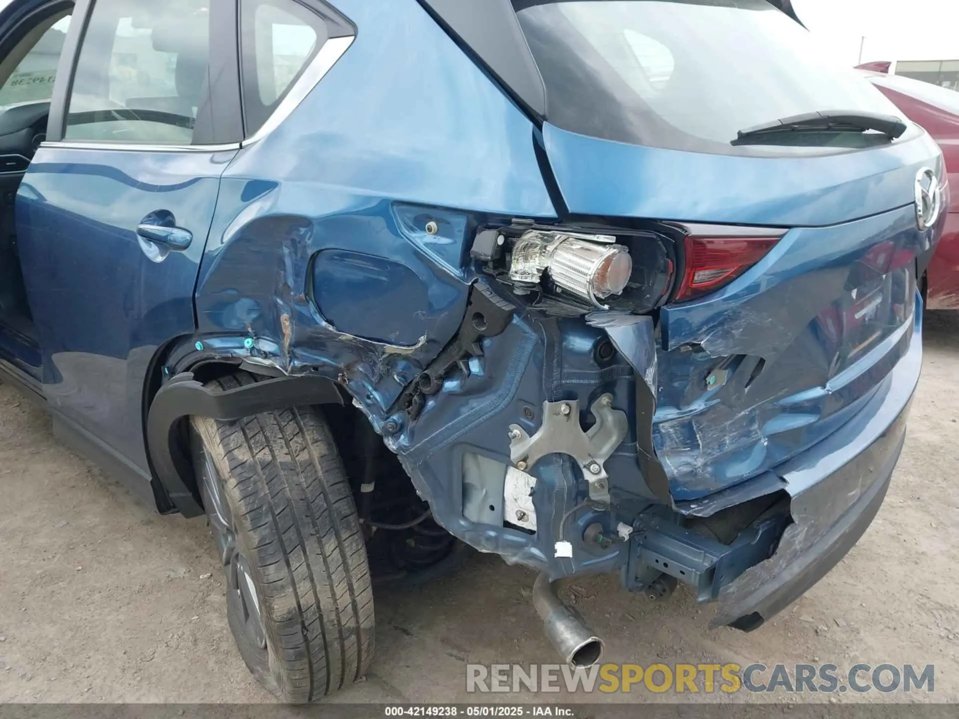 6 Photograph of a damaged car JM3KFBBM8M0353831 MAZDA CX-5 2021