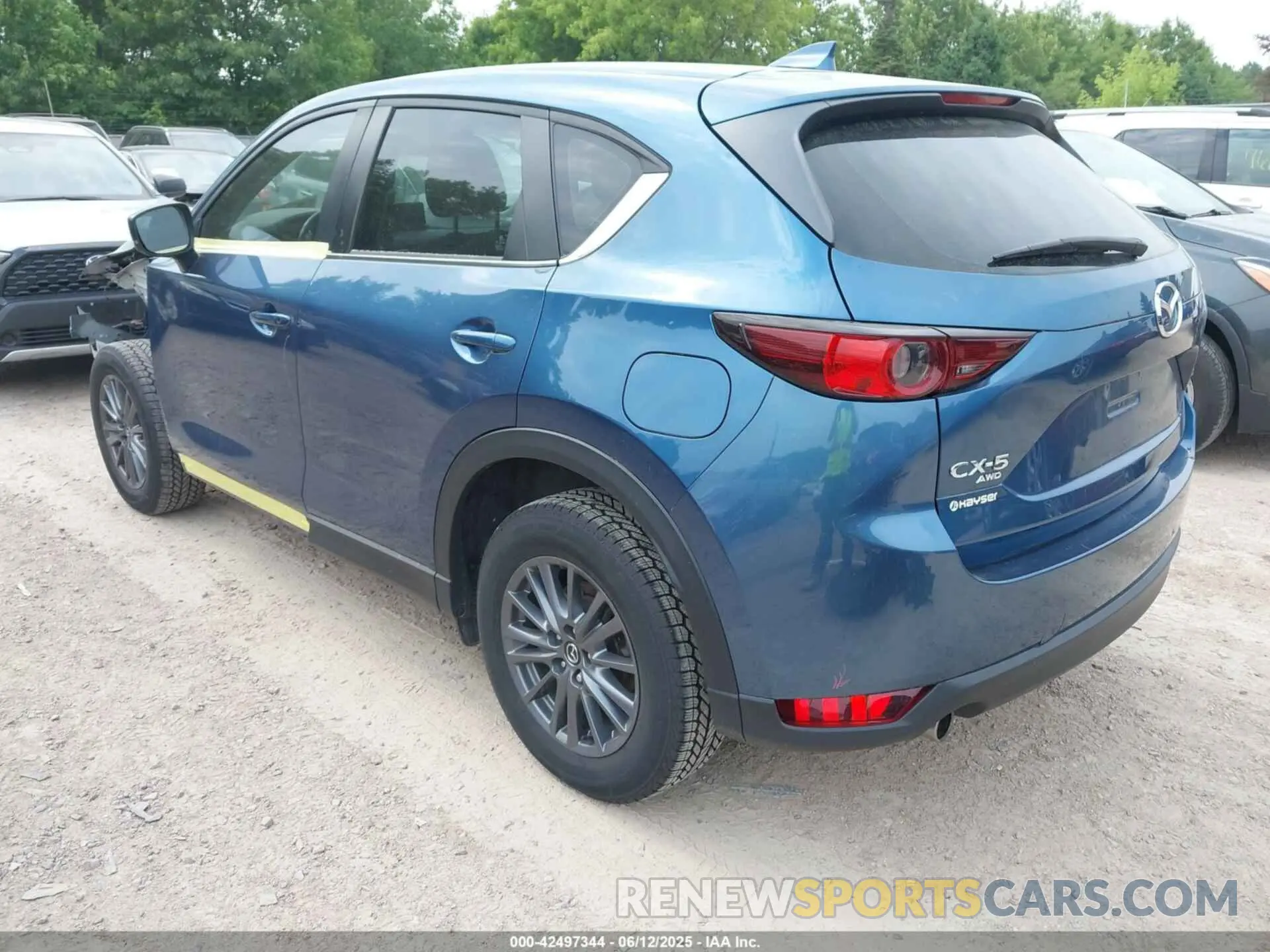 3 Photograph of a damaged car JM3KFBBM8M0358060 MAZDA CX-5 2021