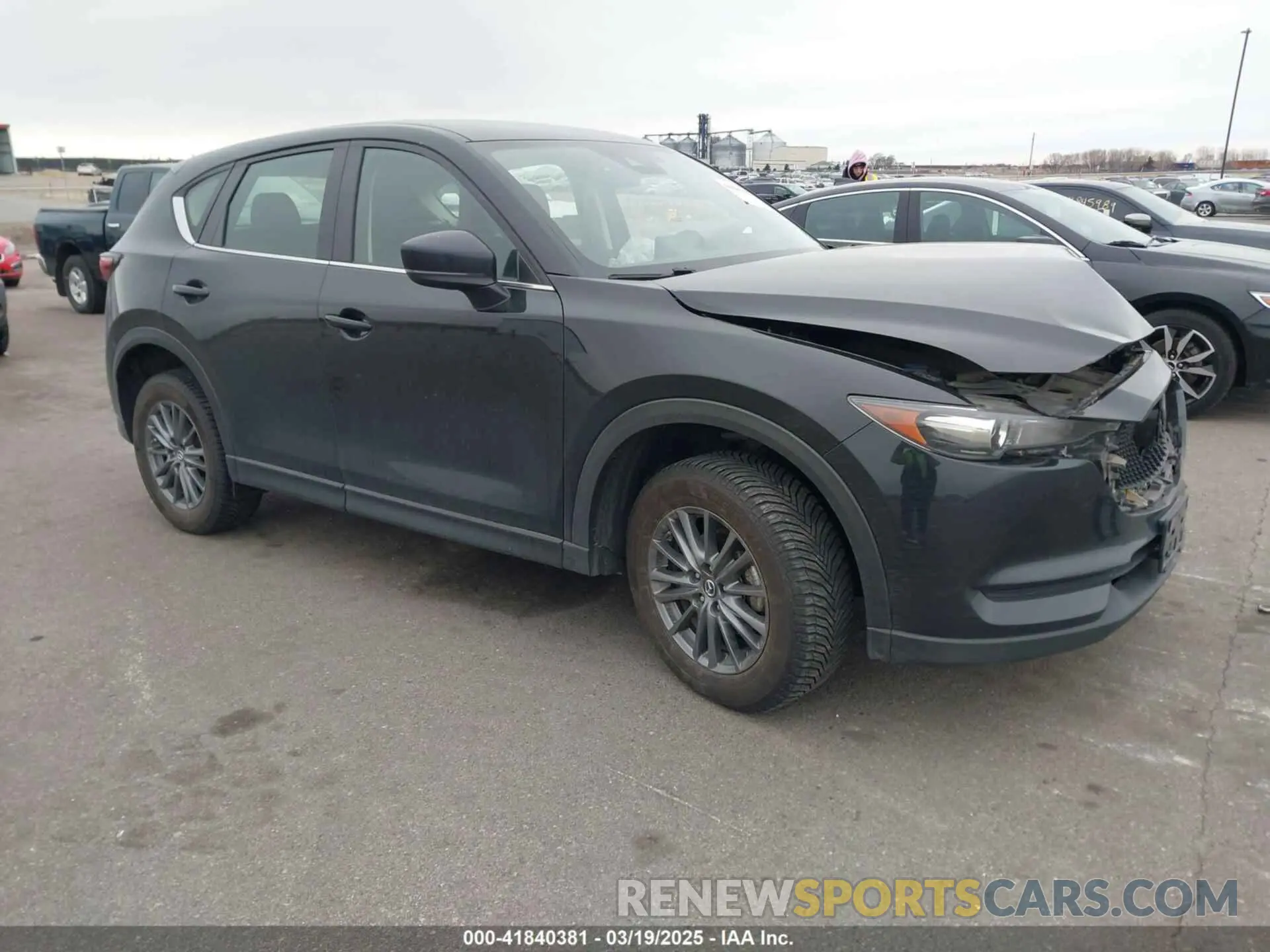 1 Photograph of a damaged car JM3KFBBM9M0409422 MAZDA CX-5 2021