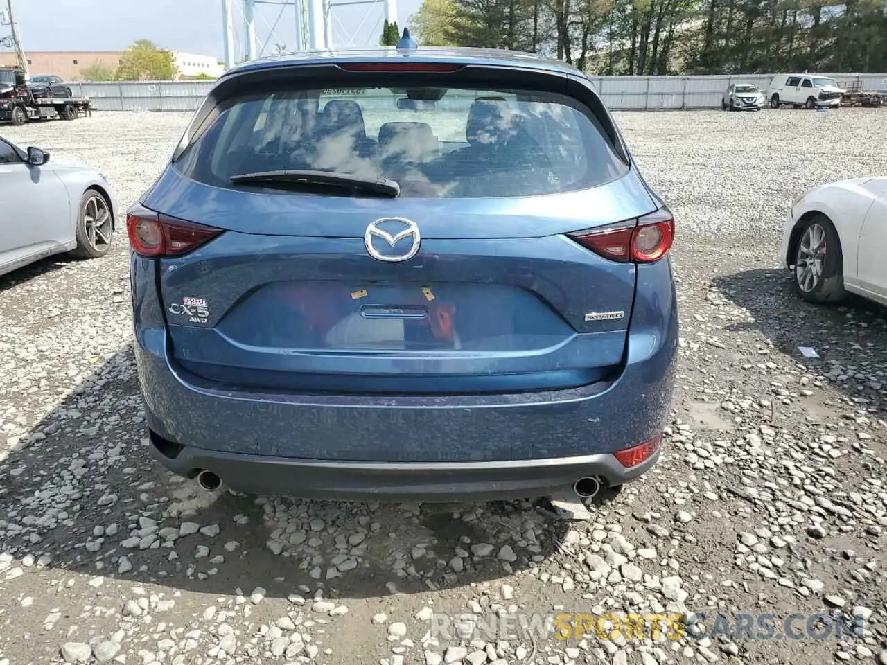 6 Photograph of a damaged car JM3KFBBMXM0402267 MAZDA CX-5 2021