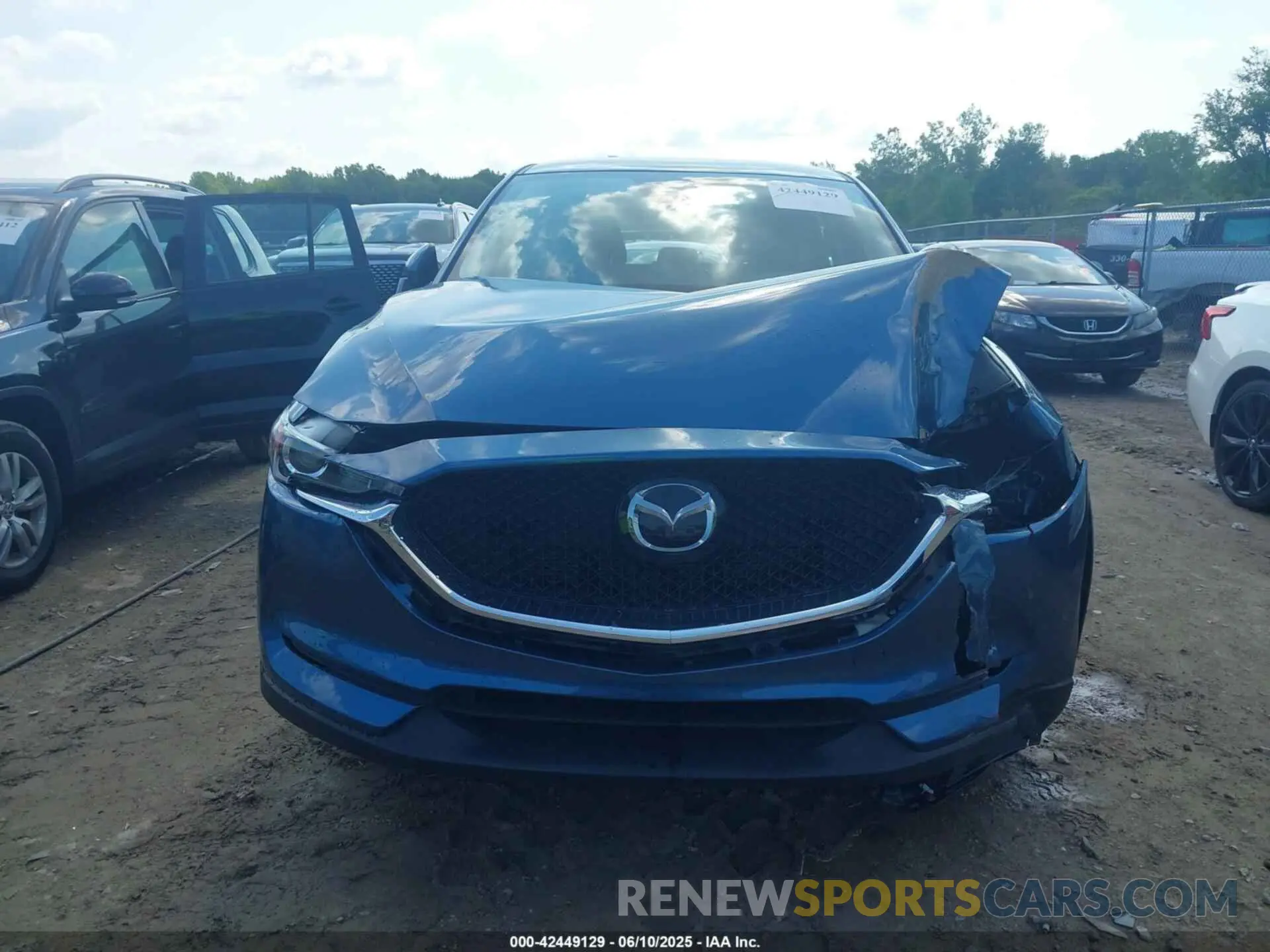 12 Photograph of a damaged car JM3KFBBMXM0417657 MAZDA CX-5 2021