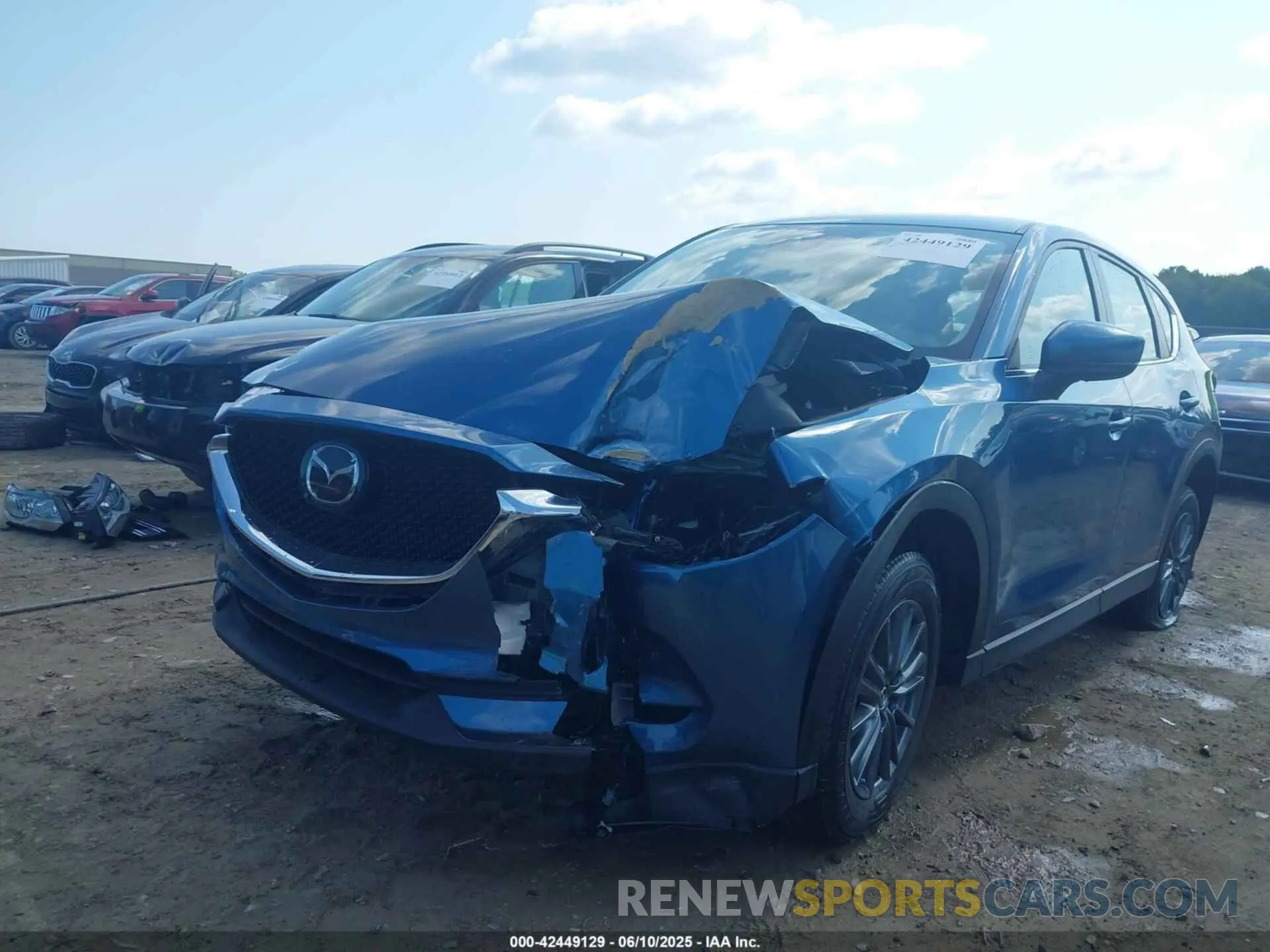 2 Photograph of a damaged car JM3KFBBMXM0417657 MAZDA CX-5 2021