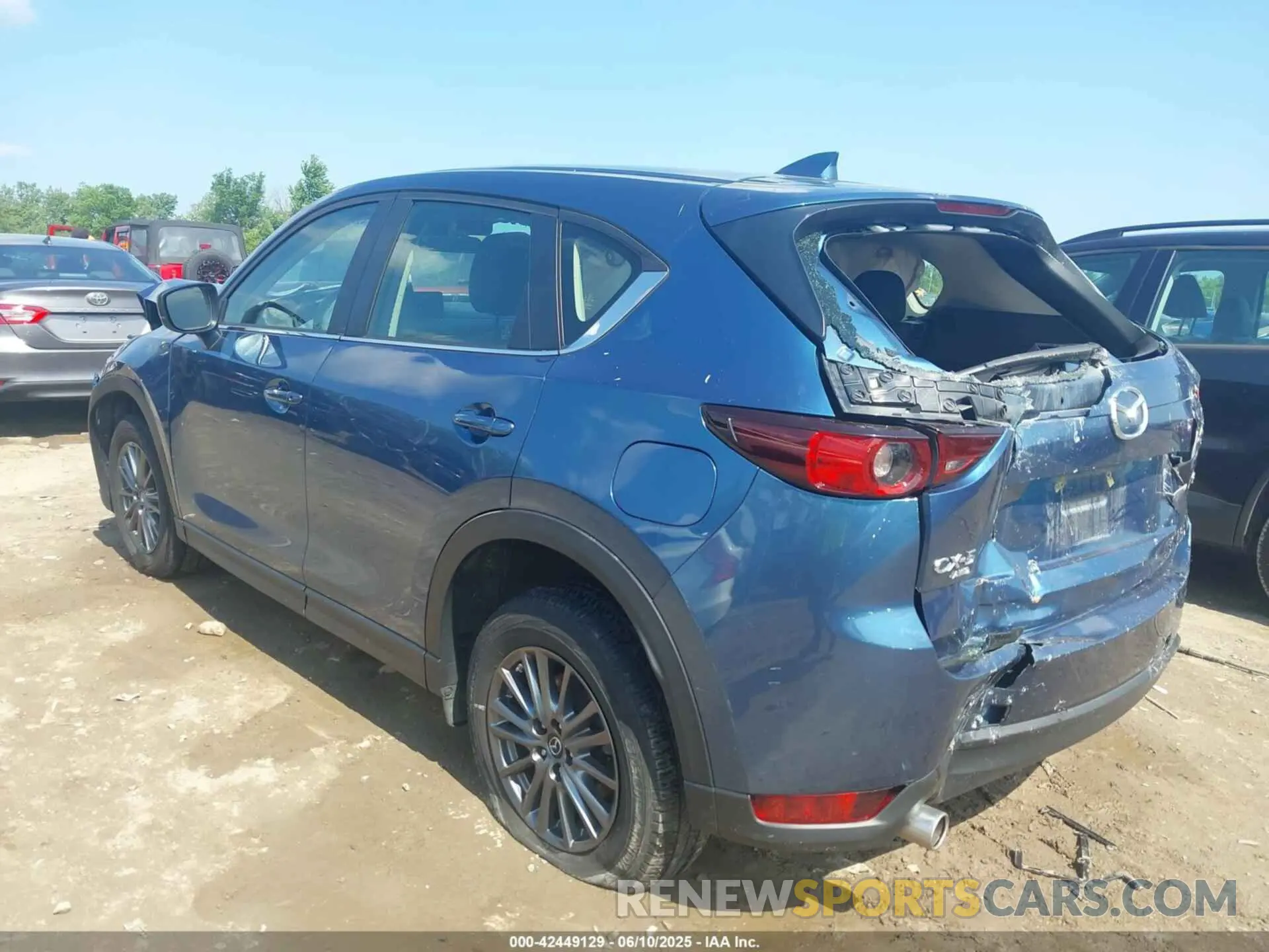 3 Photograph of a damaged car JM3KFBBMXM0417657 MAZDA CX-5 2021