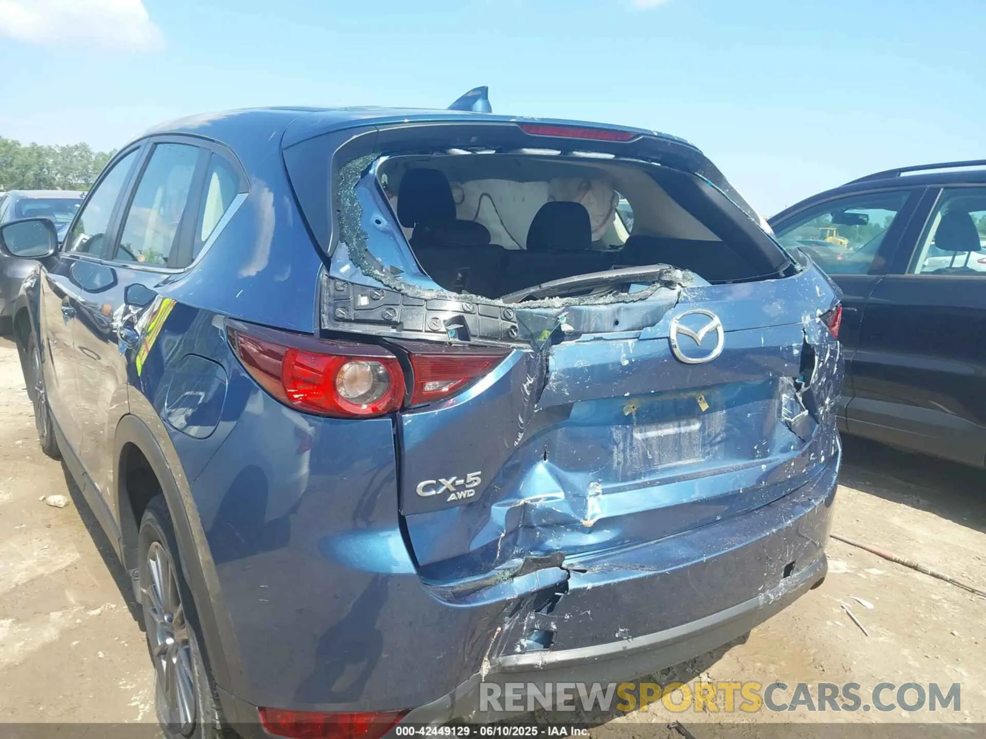 6 Photograph of a damaged car JM3KFBBMXM0417657 MAZDA CX-5 2021