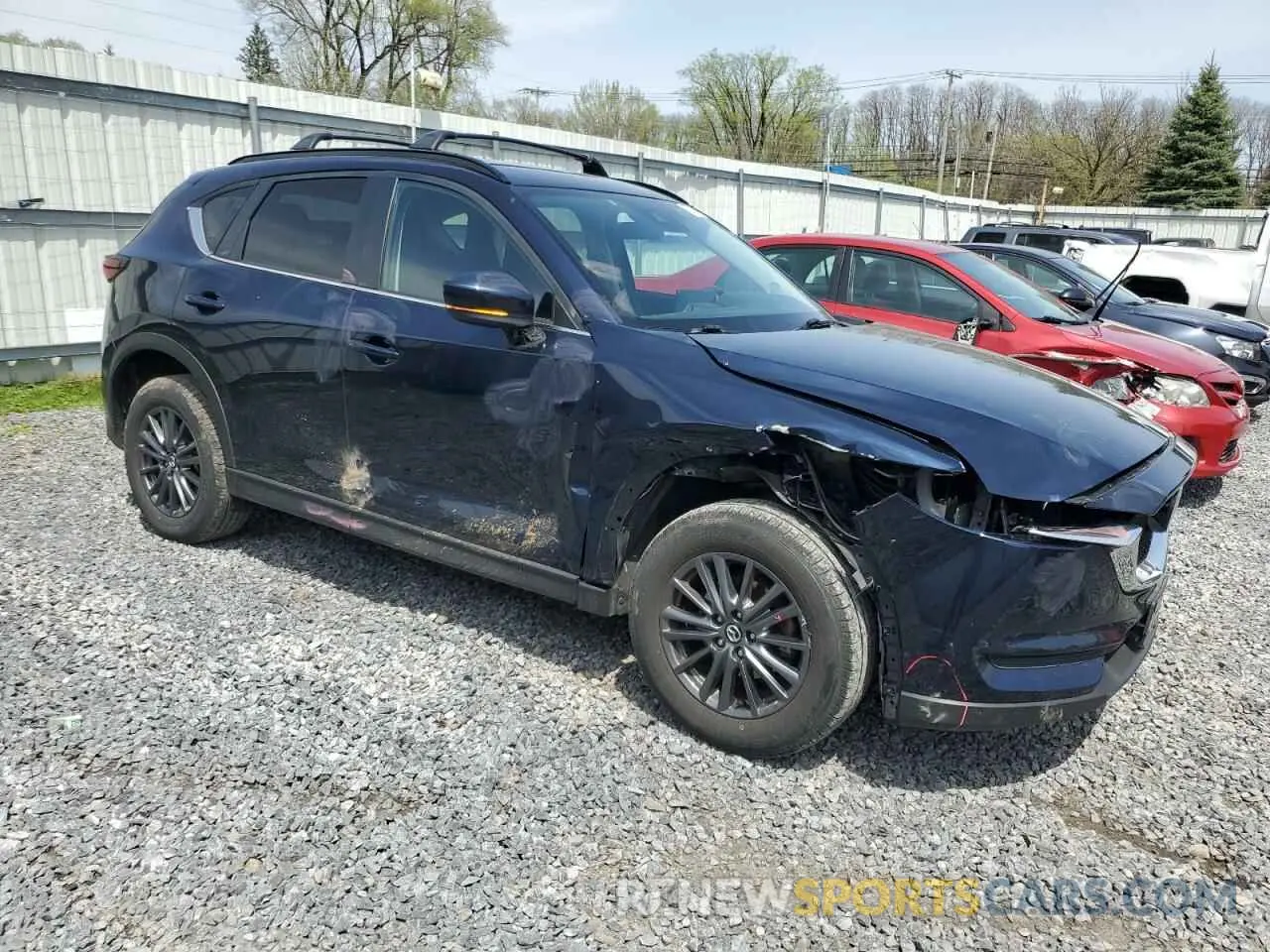 4 Photograph of a damaged car JM3KFBCM0M0302015 MAZDA CX-5 2021