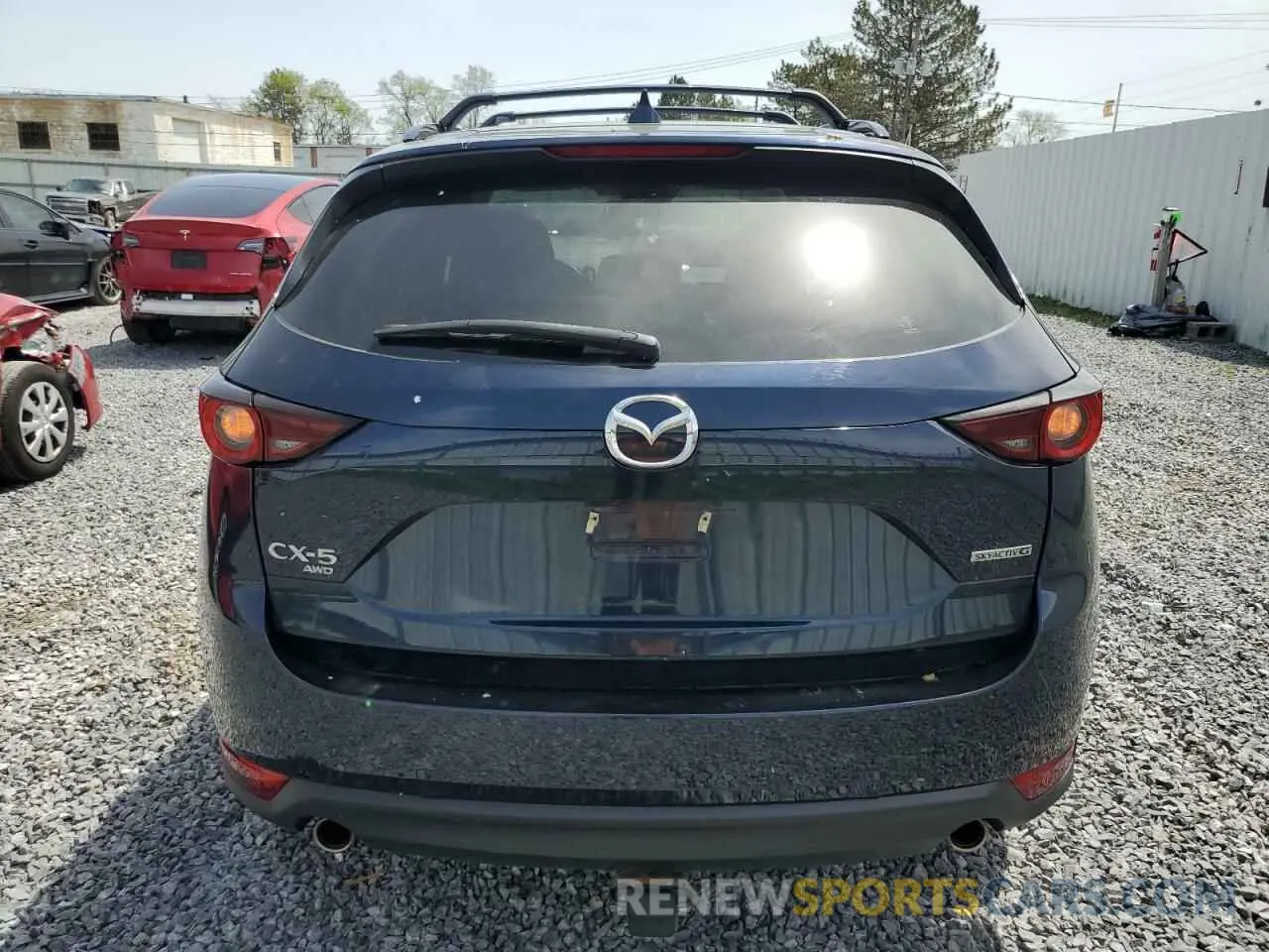 6 Photograph of a damaged car JM3KFBCM0M0302015 MAZDA CX-5 2021