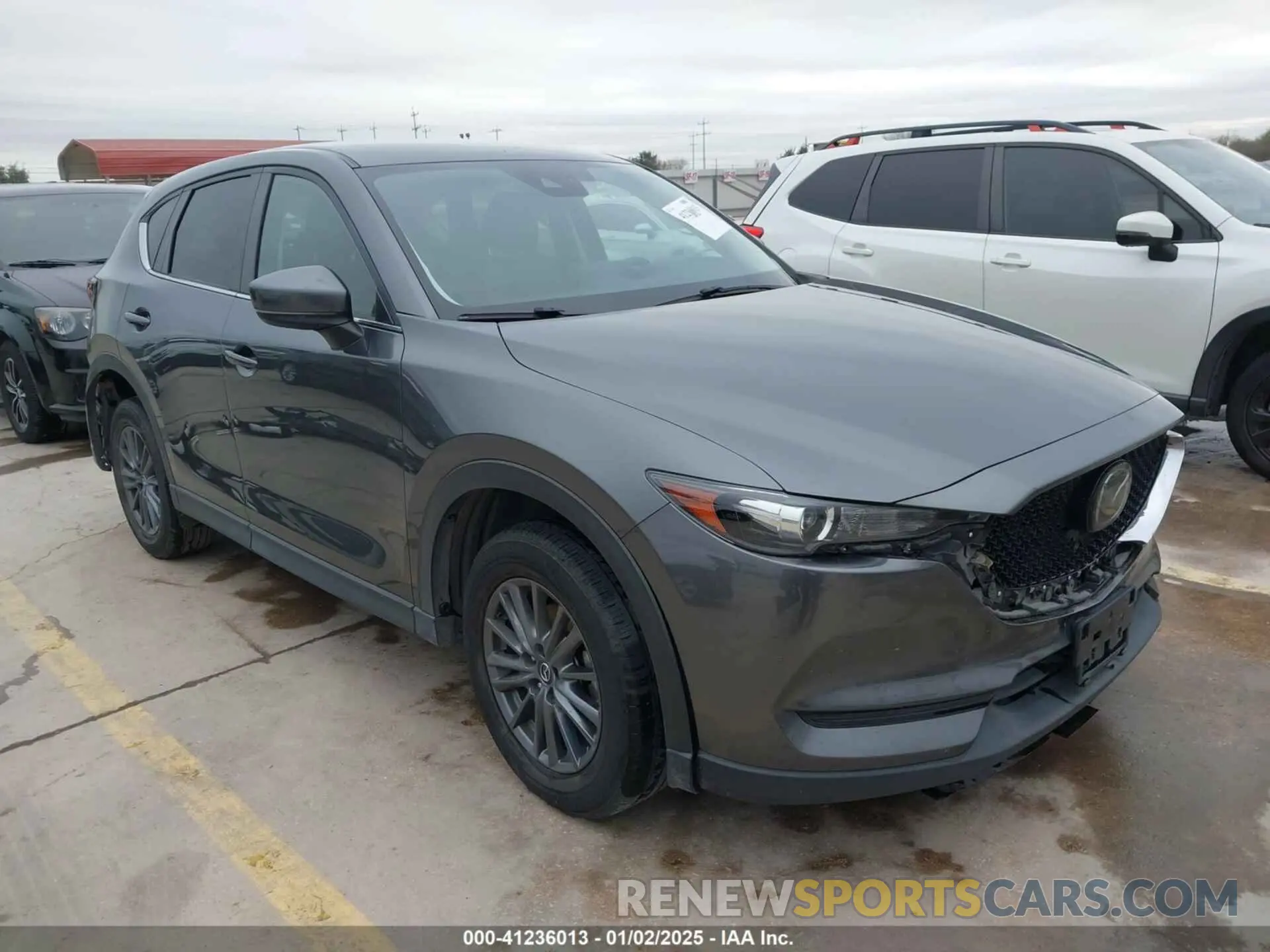 1 Photograph of a damaged car JM3KFBCM0M0342210 MAZDA CX-5 2021