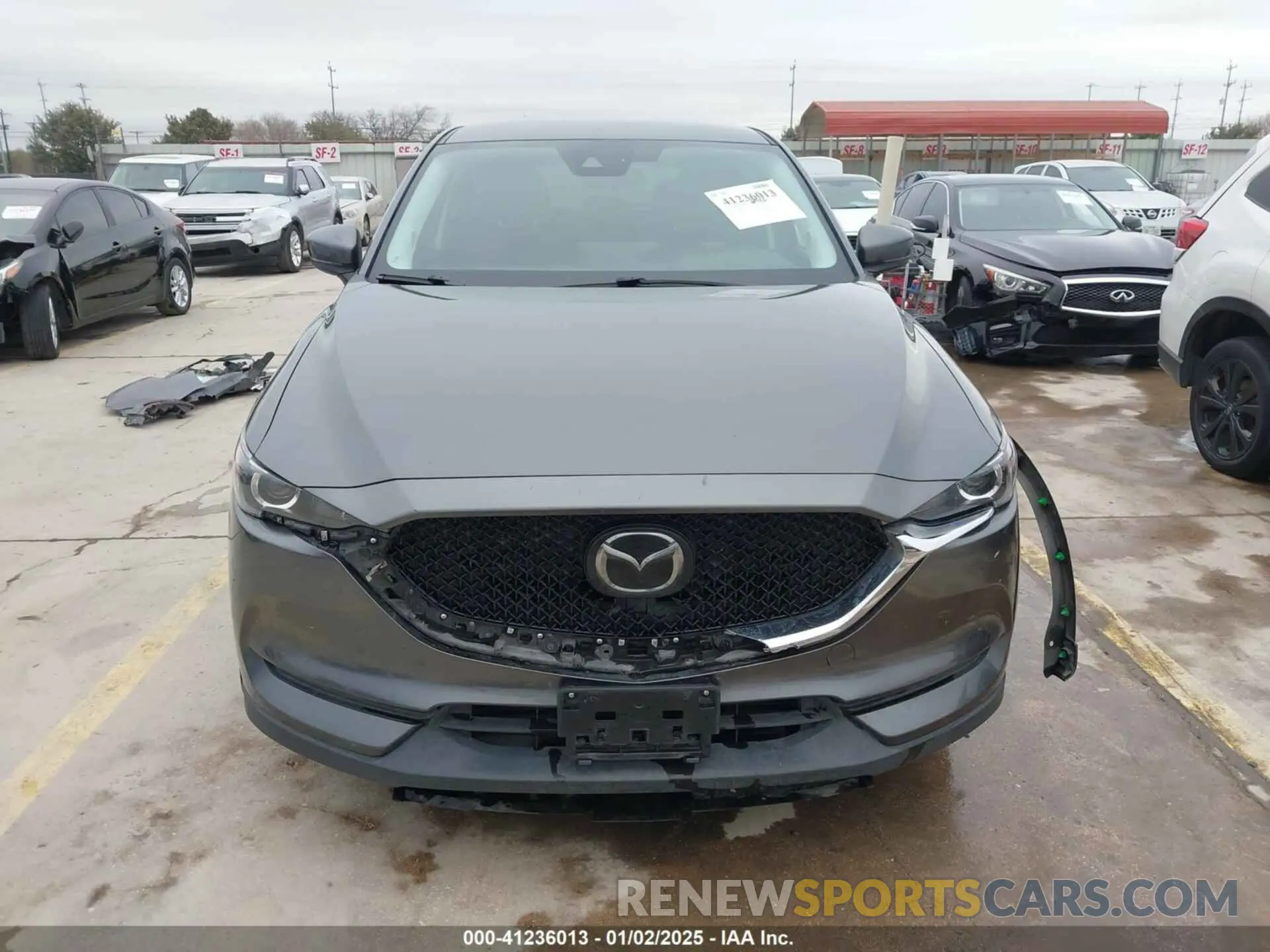 13 Photograph of a damaged car JM3KFBCM0M0342210 MAZDA CX-5 2021