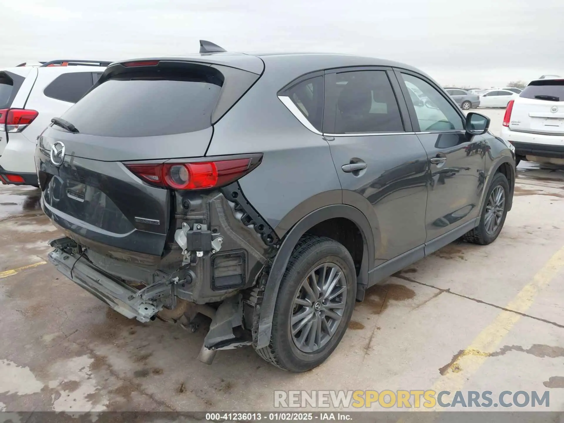 4 Photograph of a damaged car JM3KFBCM0M0342210 MAZDA CX-5 2021