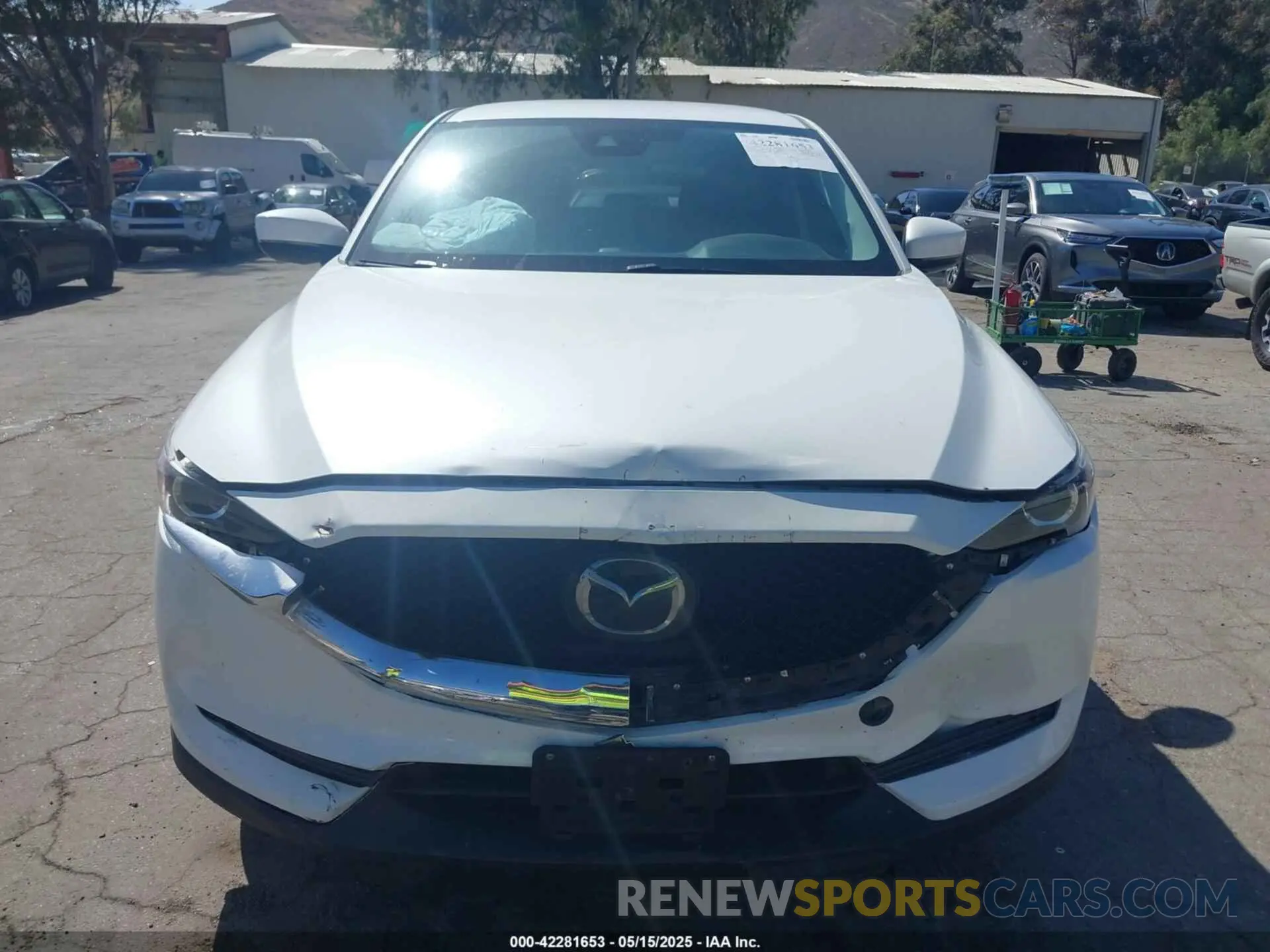 12 Photograph of a damaged car JM3KFBCM0M0360223 MAZDA CX-5 2021