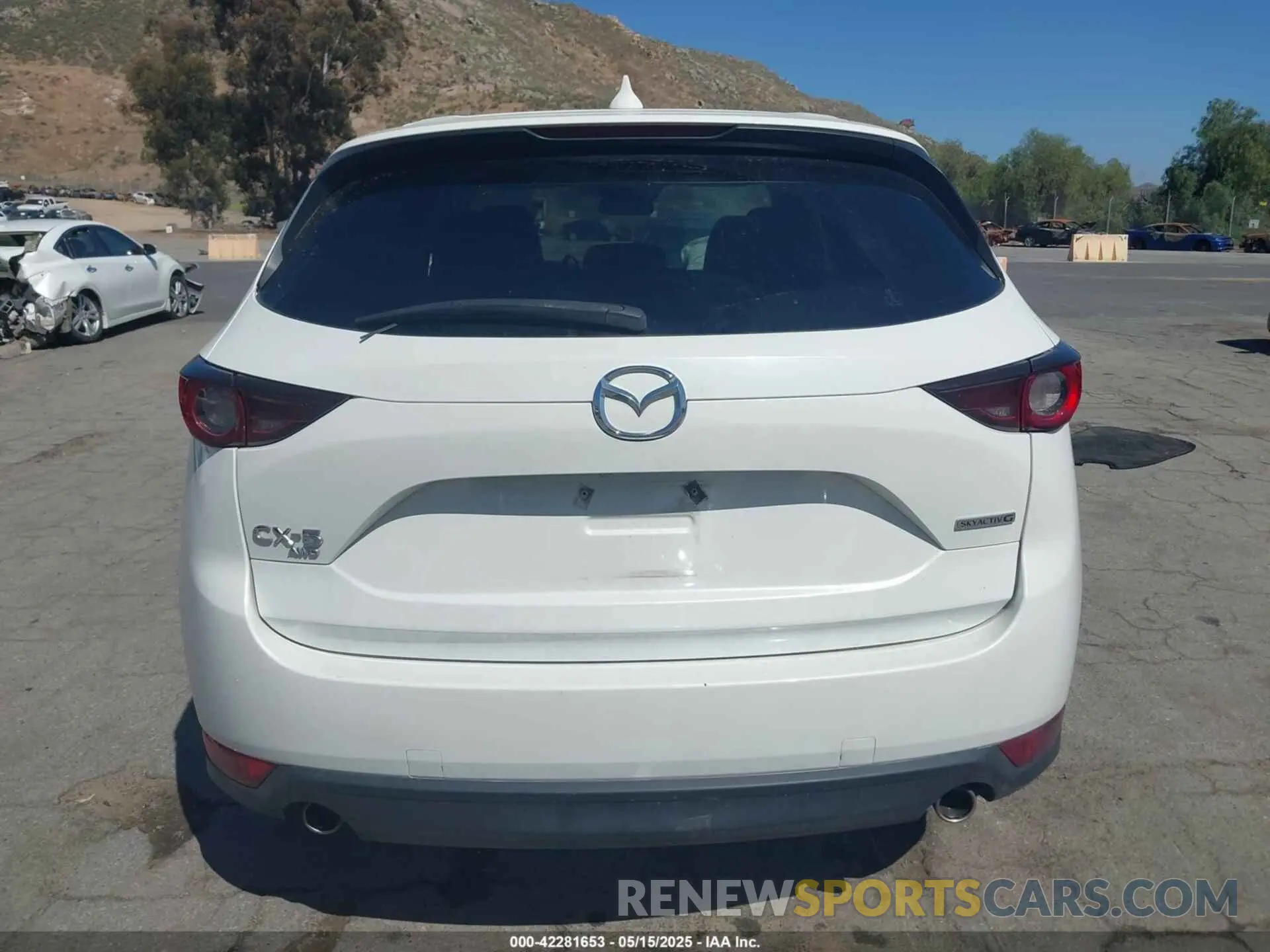 16 Photograph of a damaged car JM3KFBCM0M0360223 MAZDA CX-5 2021